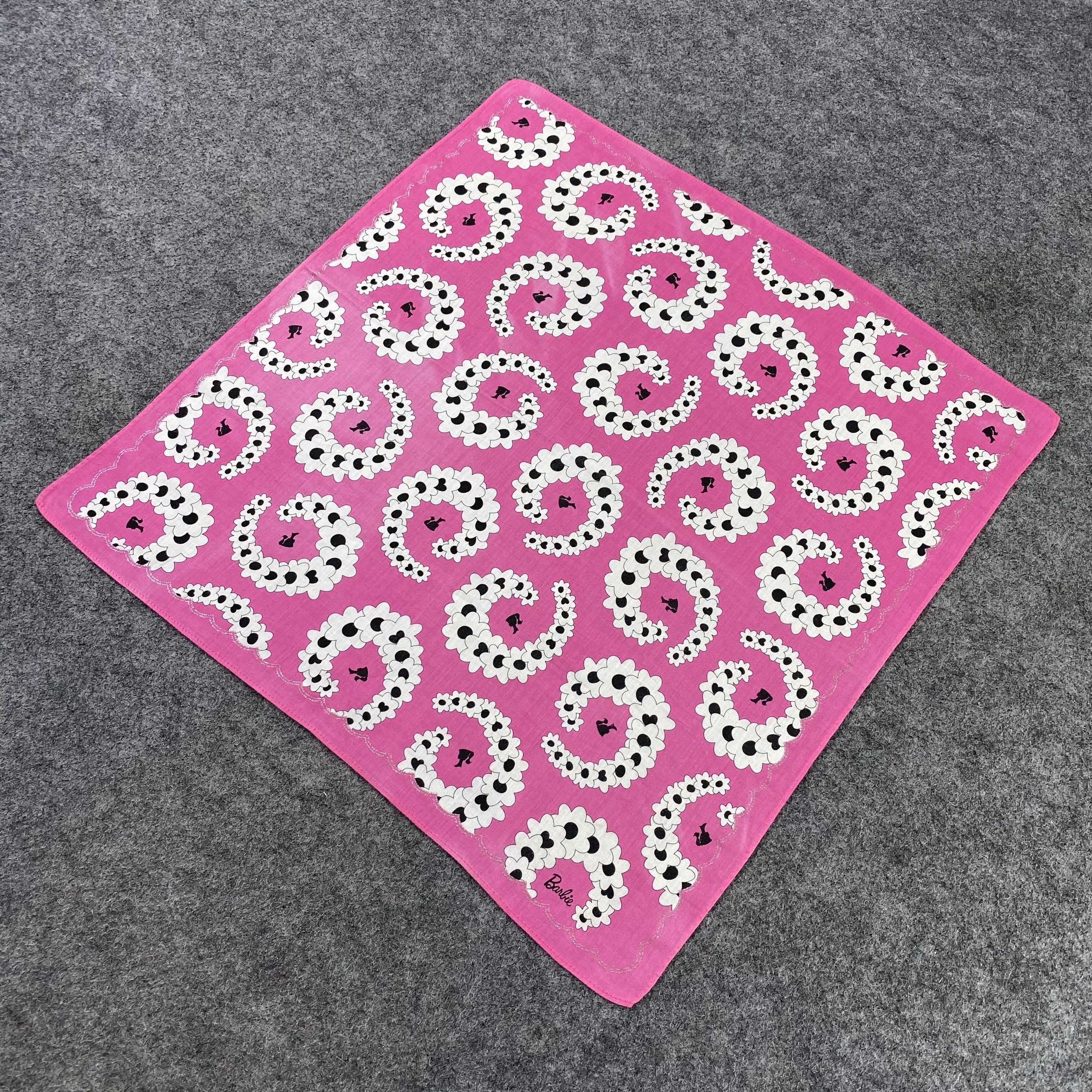 Anime Barbie Handkerchief Neckerchief Bandana Pocketsquare-B1454 Size ONE SIZE - 4 Thumbnail