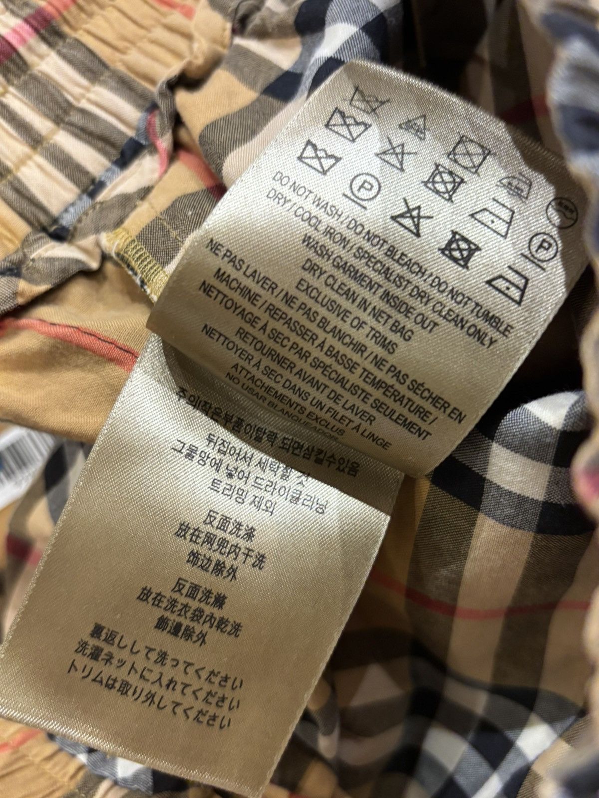 Burberry Burberry Stretch Cotton Side Stripe Trousers Size US 30 / EU 46 - 4 Thumbnail