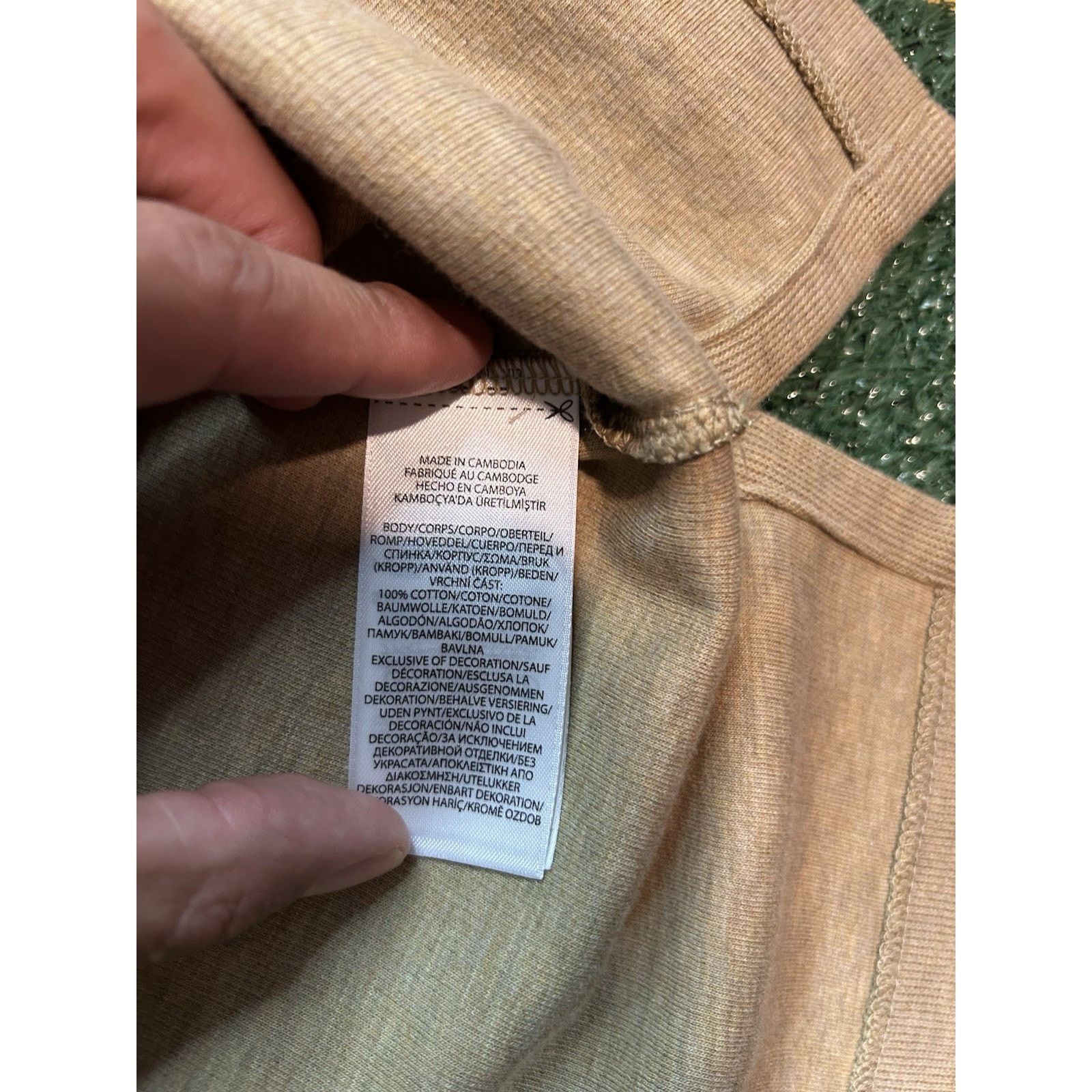 Ralph Lauren Polo by Ralph Lauren Men's Quarter Zip Pull Over Cream XXL Size US XXL / EU 58 / 5 - 5 Thumbnail