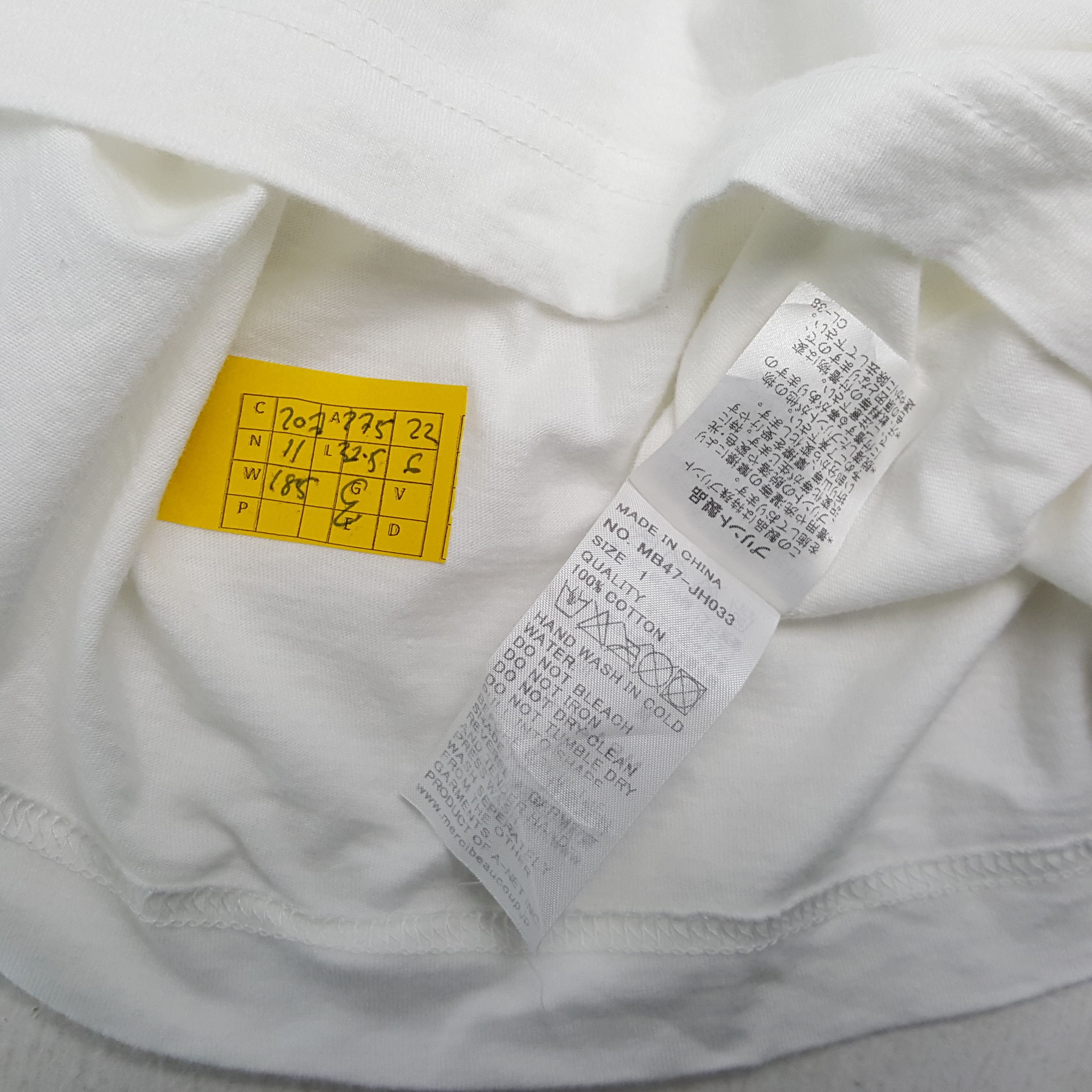 Issey Miyake × Vintage × mercibeaucoup Vintage MERCIBEAUCOUP JEVOUS ENPRIE Issey Miyake T-Shirts Size XXL / US 16-18 / IT 52-54 - 5 Thumbnail