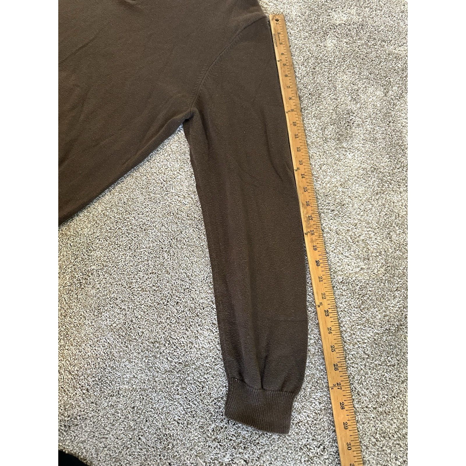 Eddie Bauer Mens Eddie Bauer Quarter Zip Cotton & Cashmere XL TALL Size US XL / EU 56 / 4 - 5 Thumbnail