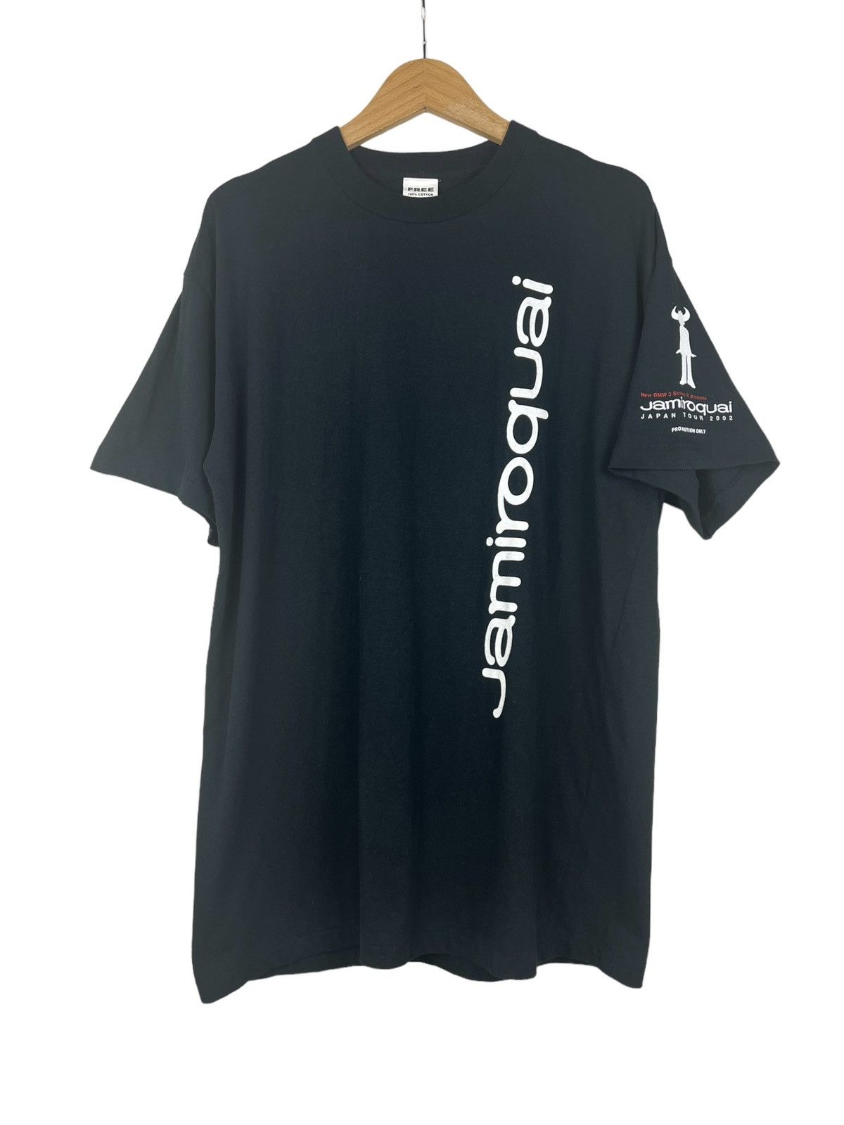 【状態良】jamiroquai JAPAN TOUR 2002 Tシャツ Jamiroquai (ジャミロクワイ) JAPAN TOUR 2002 Tシャツ - 高円寺