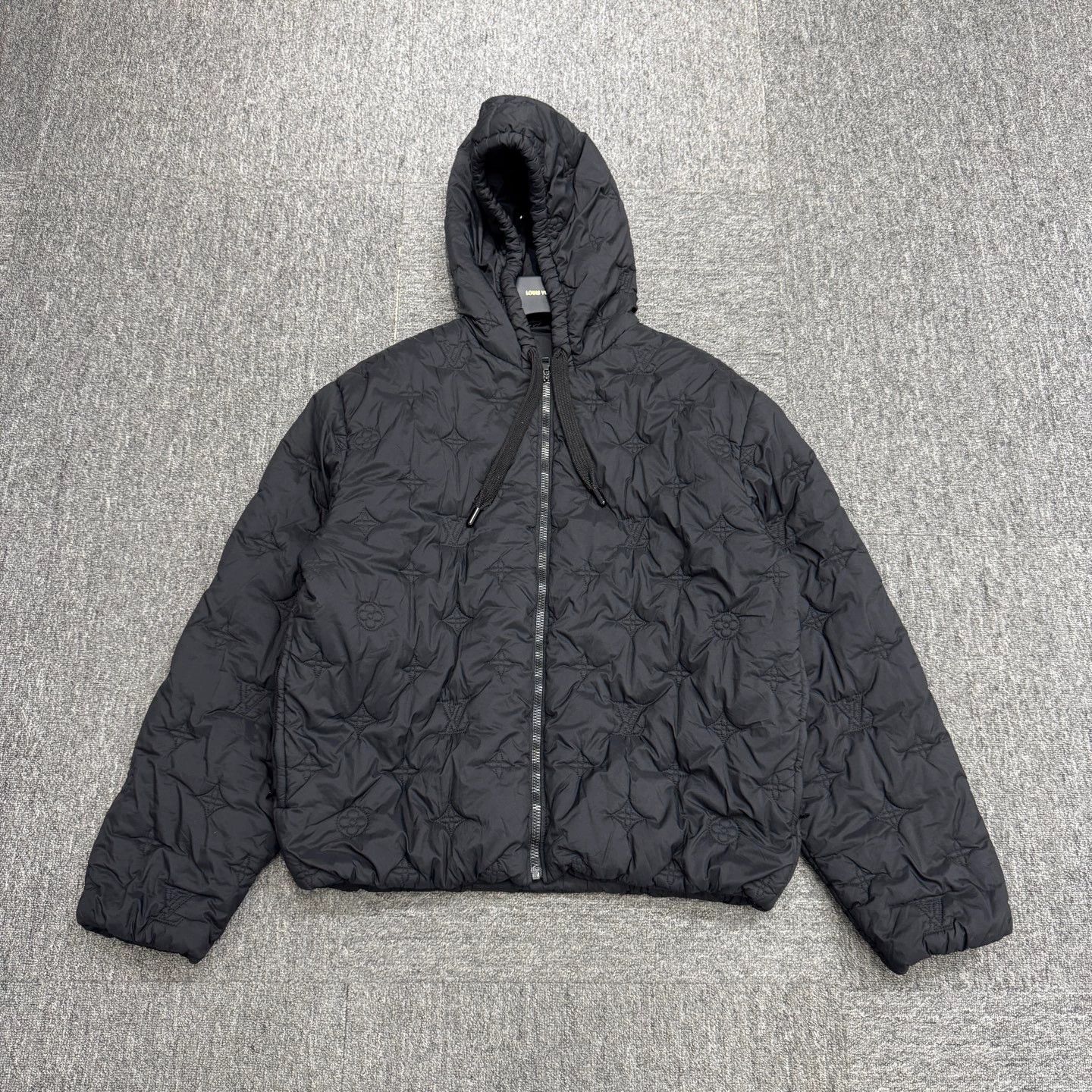 Louis Vuitton LV Embroidered Monogram Hooded Cotton Jacket Size US M / EU 48-50 / 2 - 1 Thumbnail