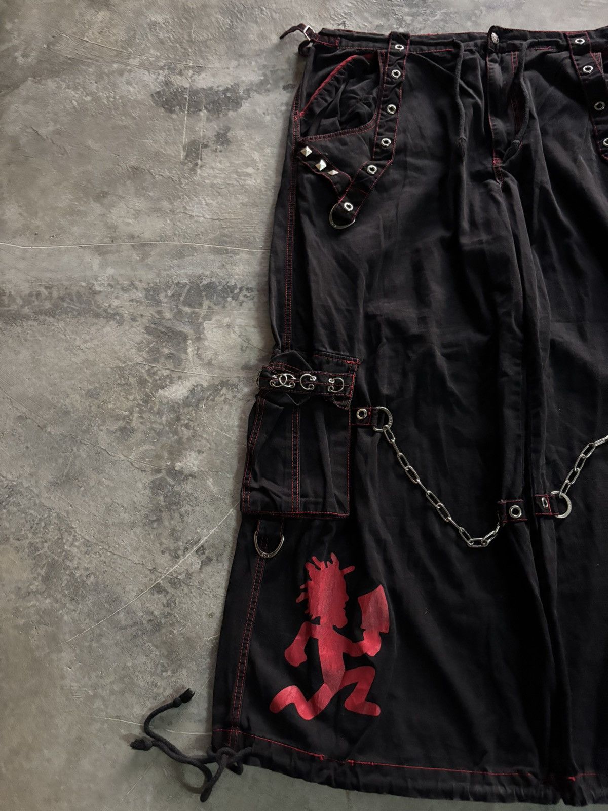 Tripp NYC 🔥🤡SUPER RARE BAGGY TRIPP NYC ICP VERSION RAVER GOTHIC PANT🤡🔥 Size US 42 / EU 58 - 14 Thumbnail