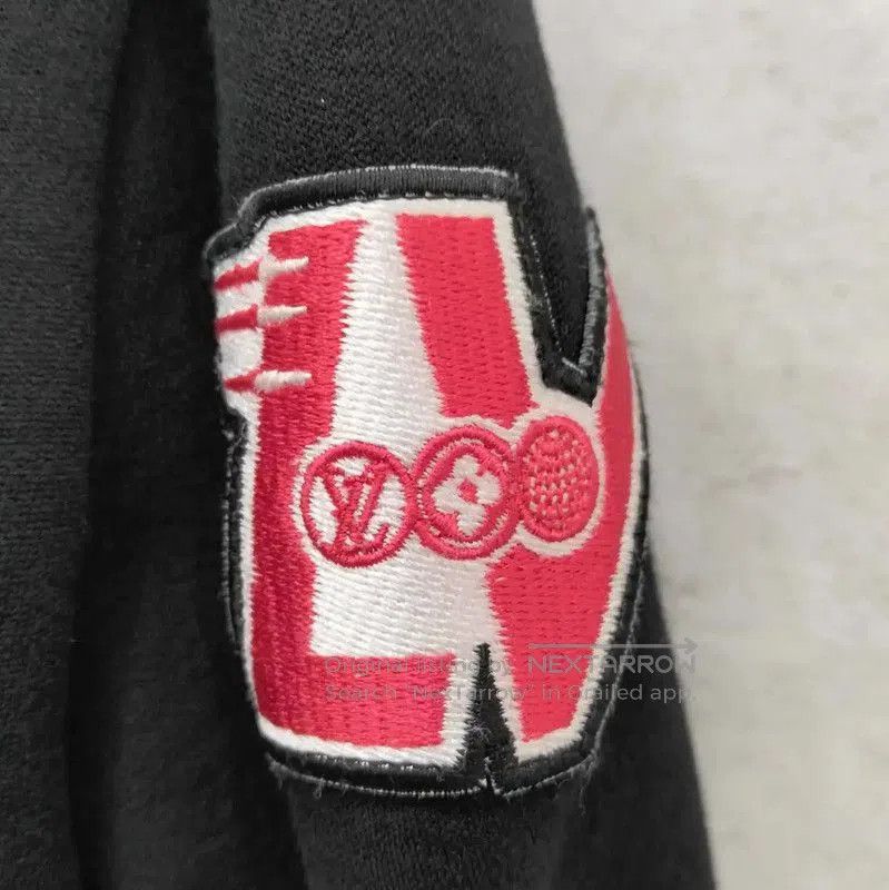 Louis Vuitton Louis Vuitton Black Cotton Long Sleeve Hoodie . Size L / US 10 / IT 46 - 5 Thumbnail