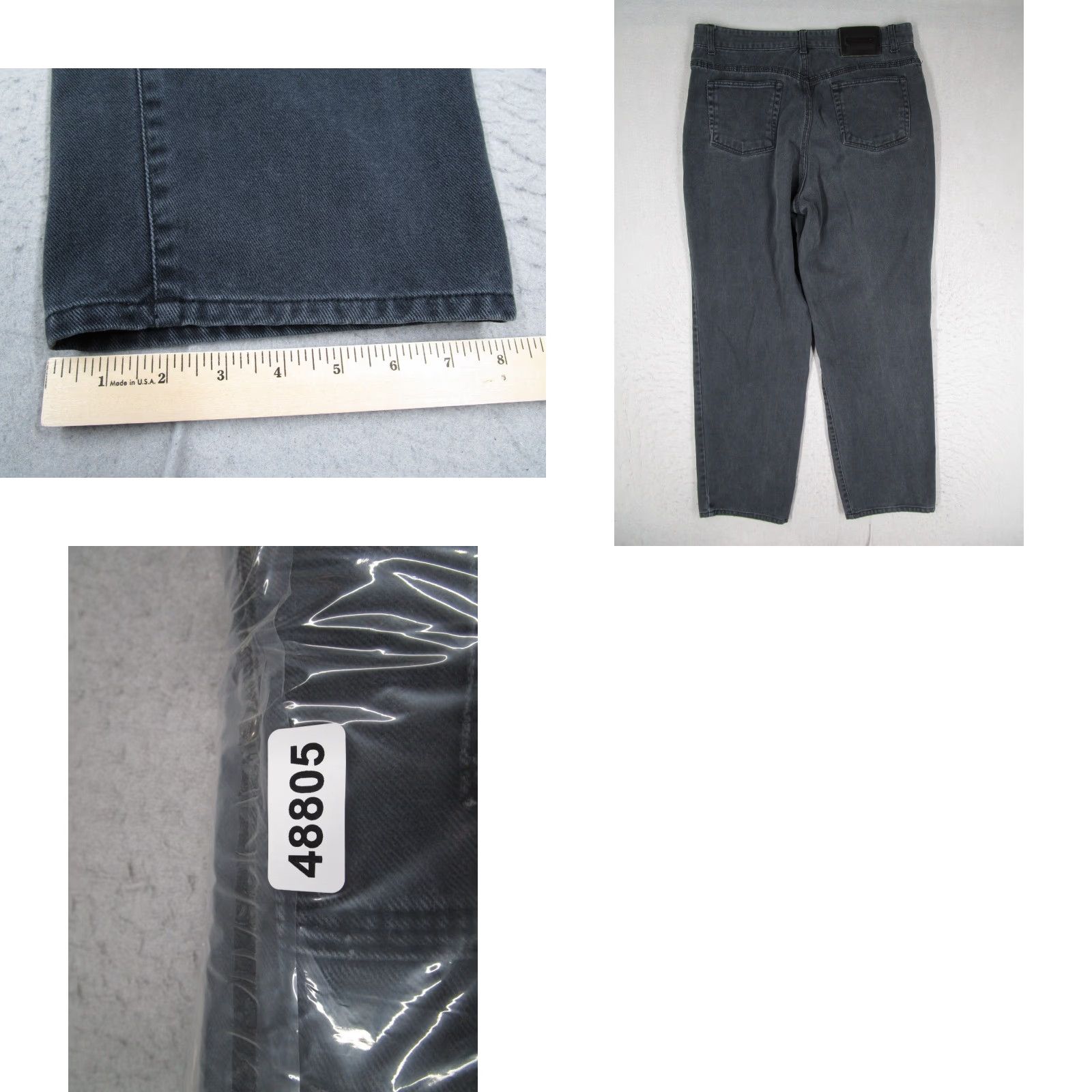 Hugo Boss VINTAGE Hugo Boss Jeans Mens 36 Black Select Line Denim 90s Pattern Straight 5-Pocket Mens Regular Black Size US 36 / EU 52 - 9 Thumbnail