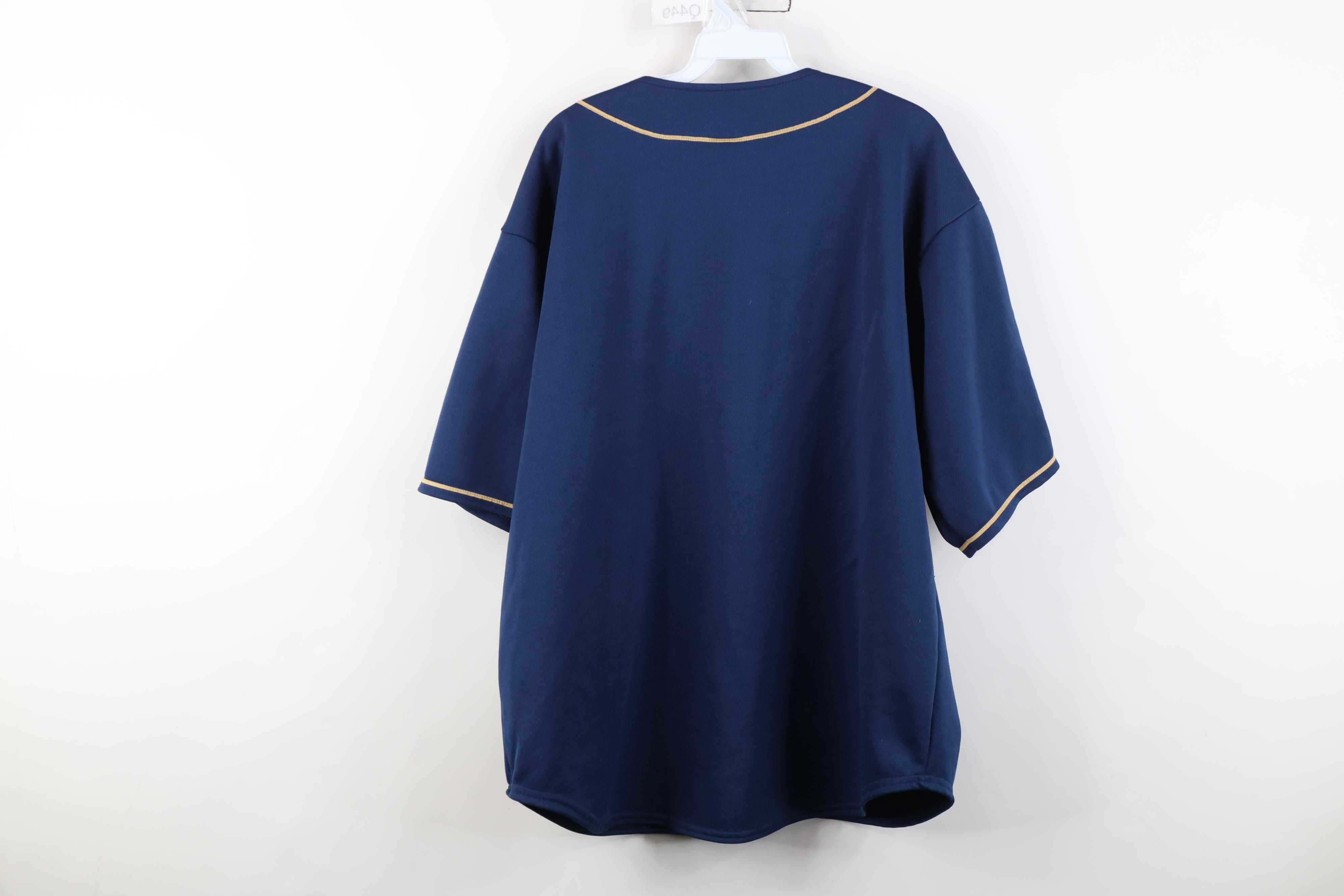 Vintage Vintage 90s Y2K University of Pittsburgh Jersey Shirt Size US L / EU 52-54 / 3 - 11 Thumbnail
