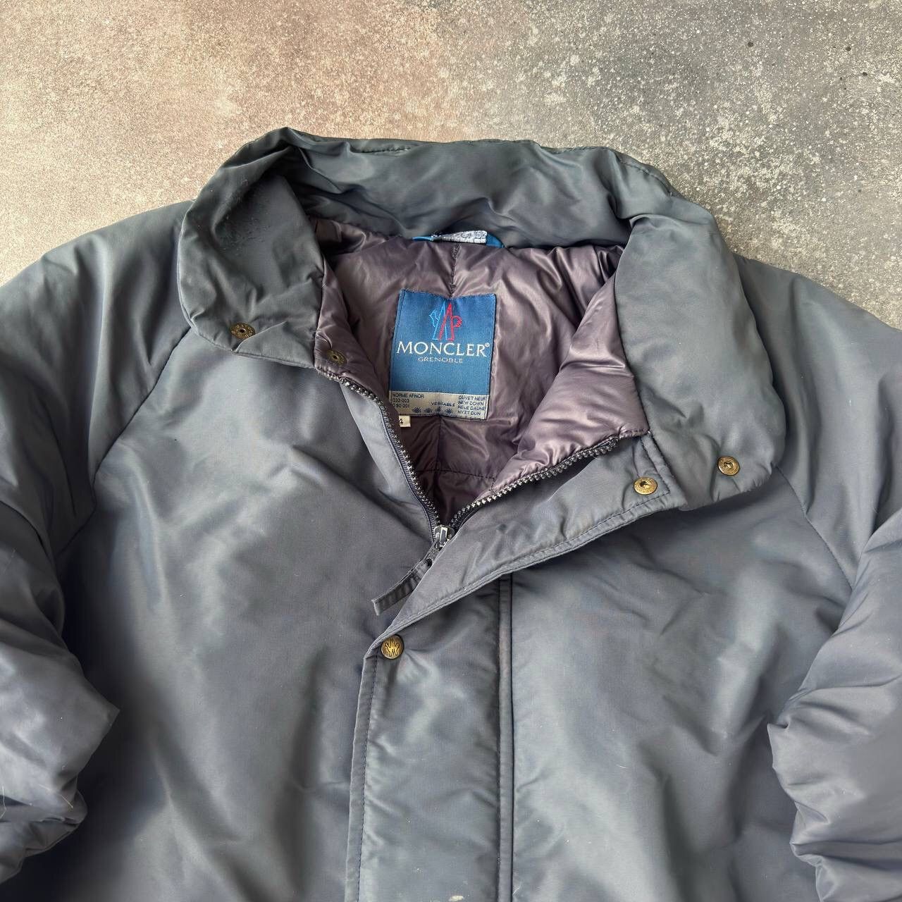 Moncler × Vintage 90s Moncler Grenoble Vintage Puffer Jacket Size US XL / EU 56 / 4 - 3 Thumbnail