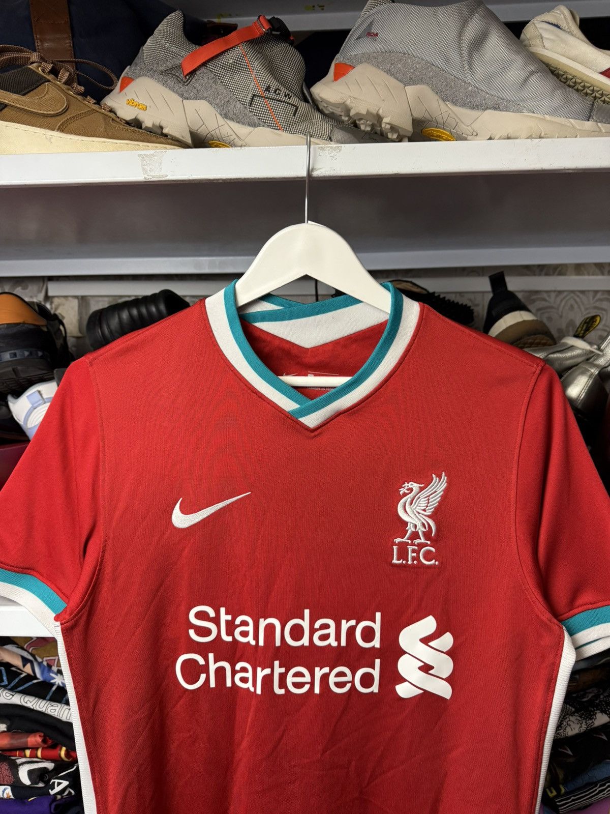 Nike Vintage Liverpool Soccer Jersey Sportwear Nike tee Size US S / EU 44-46 / 1 - 2 Thumbnail