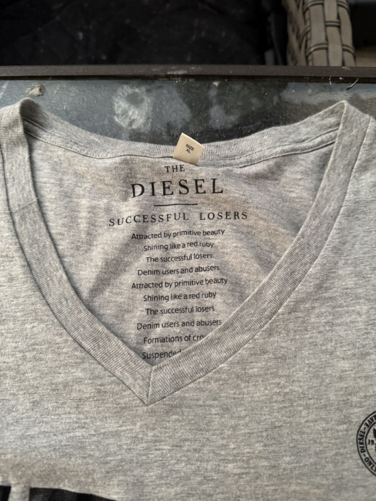 Diesel Big Diesel 78 logo tee Size US L / EU 52-54 / 3 - 2 Thumbnail