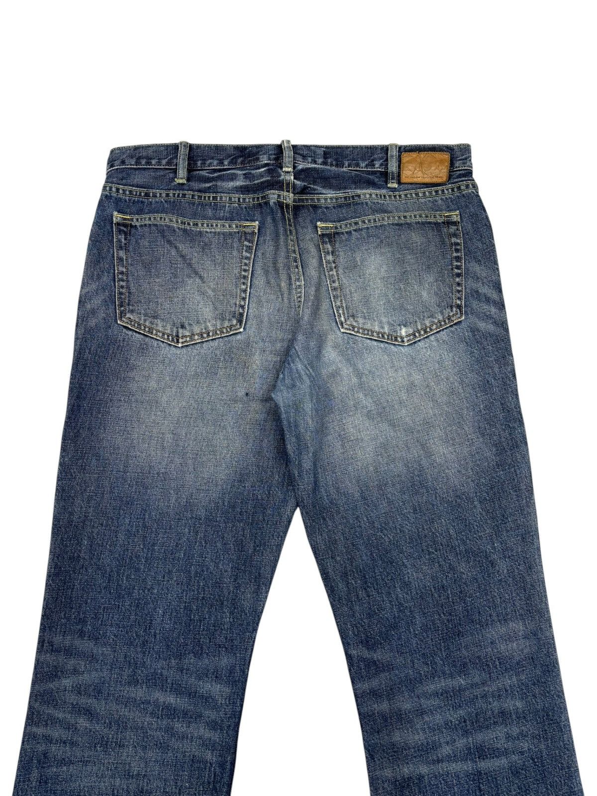 Kapital BAGGY FLARE JEANS DISTRESSED DENIM GAP AGE WASH JEANS Size US 37 - 6 Thumbnail