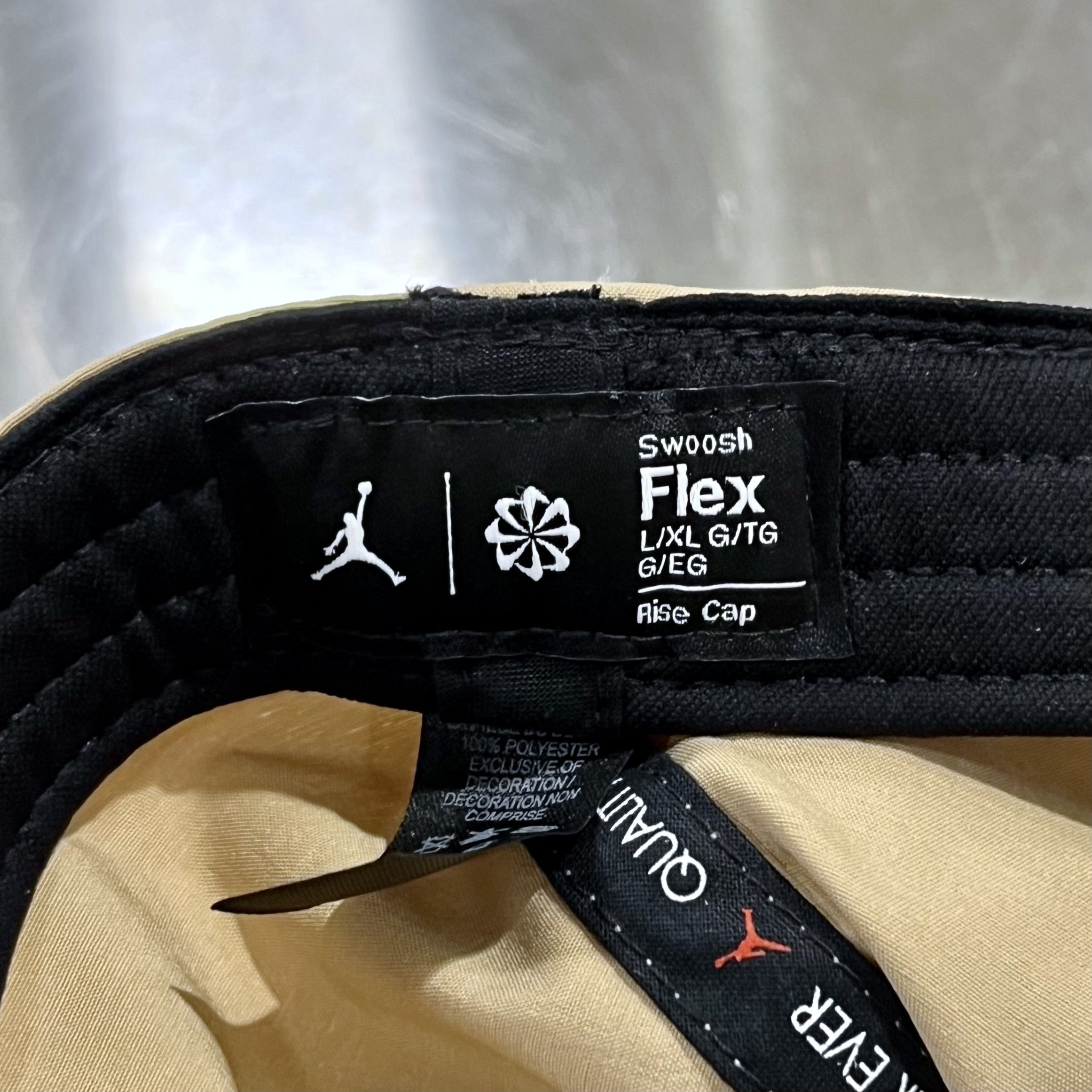 Jordan Brand × Nike Nike Jordan Jumpman Logo Patch Rise Cap Flex Fitted Hat L/XL Size ONE SIZE - 5 Thumbnail