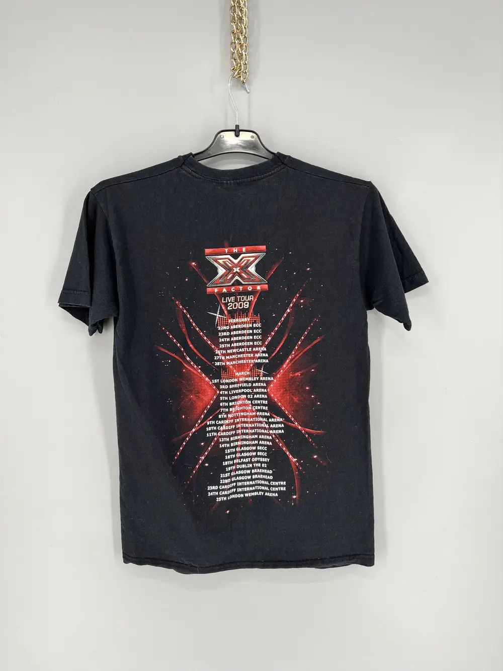 Band Tees Vintage The X Factor Live Tour 2009 Streetwear Style POP Size US S / EU 44-46 / 1 - 8 Thumbnail