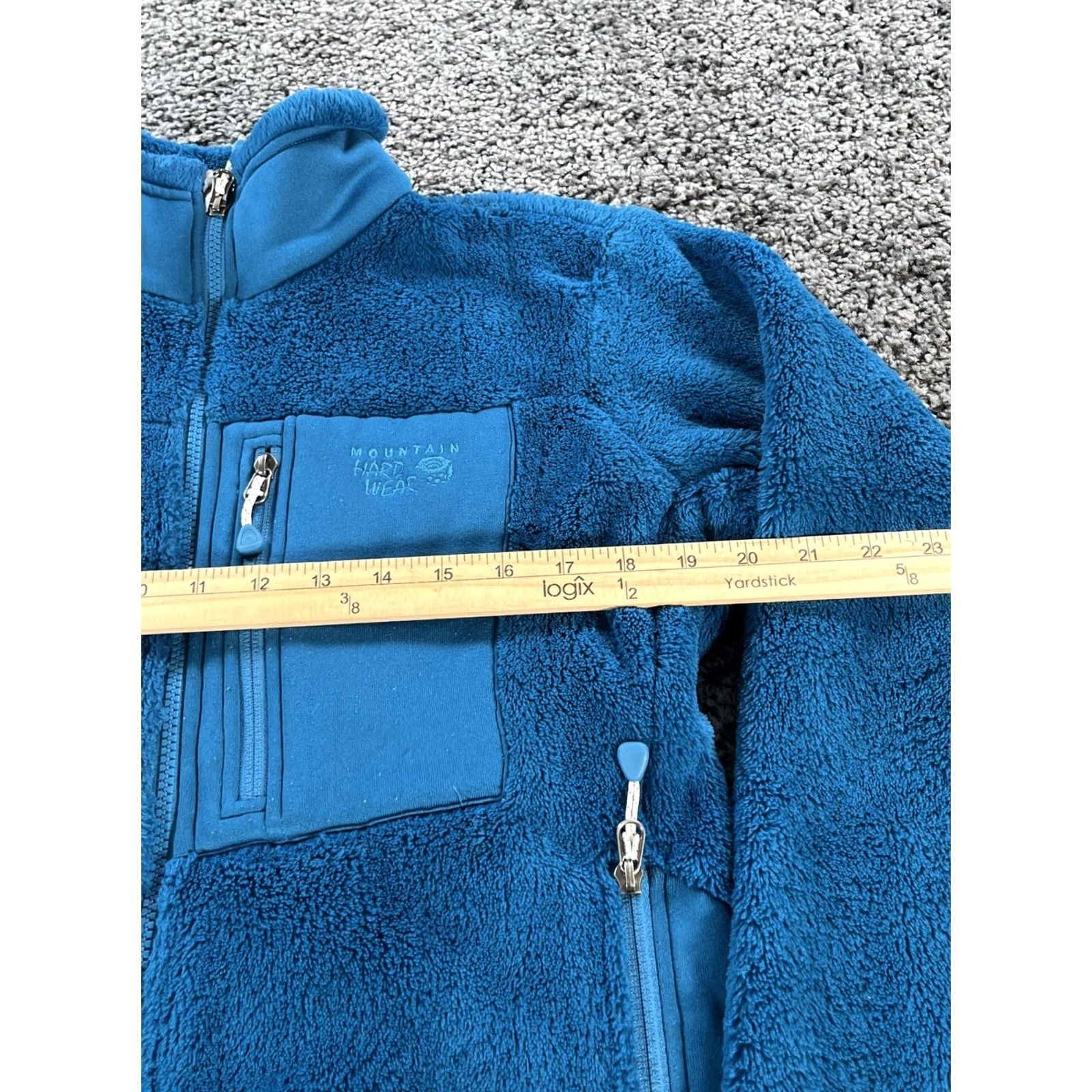 Mountain Hardwear VINTAGE Mountain Hardwear Monkey Fleece Jacket Womens M Blue Polartec Thermal Size M / US 6-8 / IT 42-44 - 3 Thumbnail