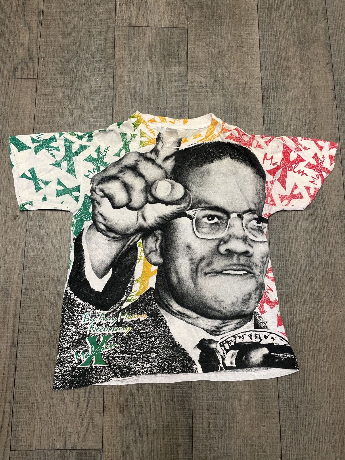 Vintage Vintage Malcolm X Size US L / EU 52-54 / 3 - 5 Thumbnail