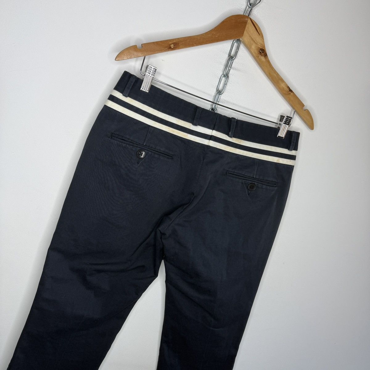 Gucci Gucci Casual Pants Cotton Navy Trousers Size US 32 / EU 48 - 7 Thumbnail