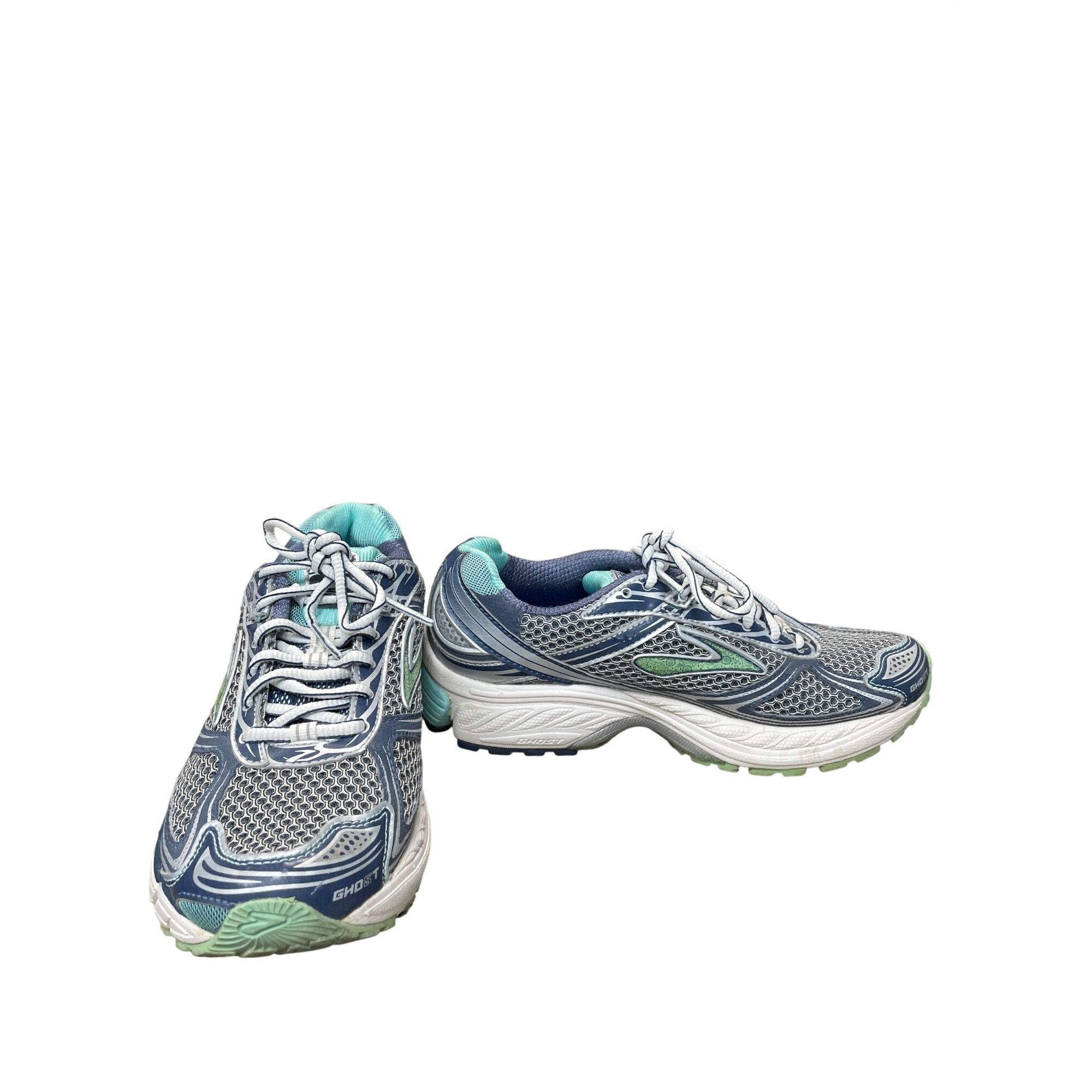 Brooks Brooks Ghost 5 Womans green purple running walk sneakers sz Size US 8.5 / IT 38.5 - 1 Thumbnail