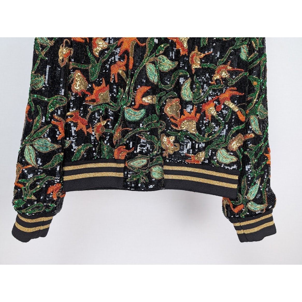 Celine o1rshd1 Teddy Souvenir Jacket Dark Flower in Multicolor Size US M / EU 48-50 / 2 - 8 Thumbnail