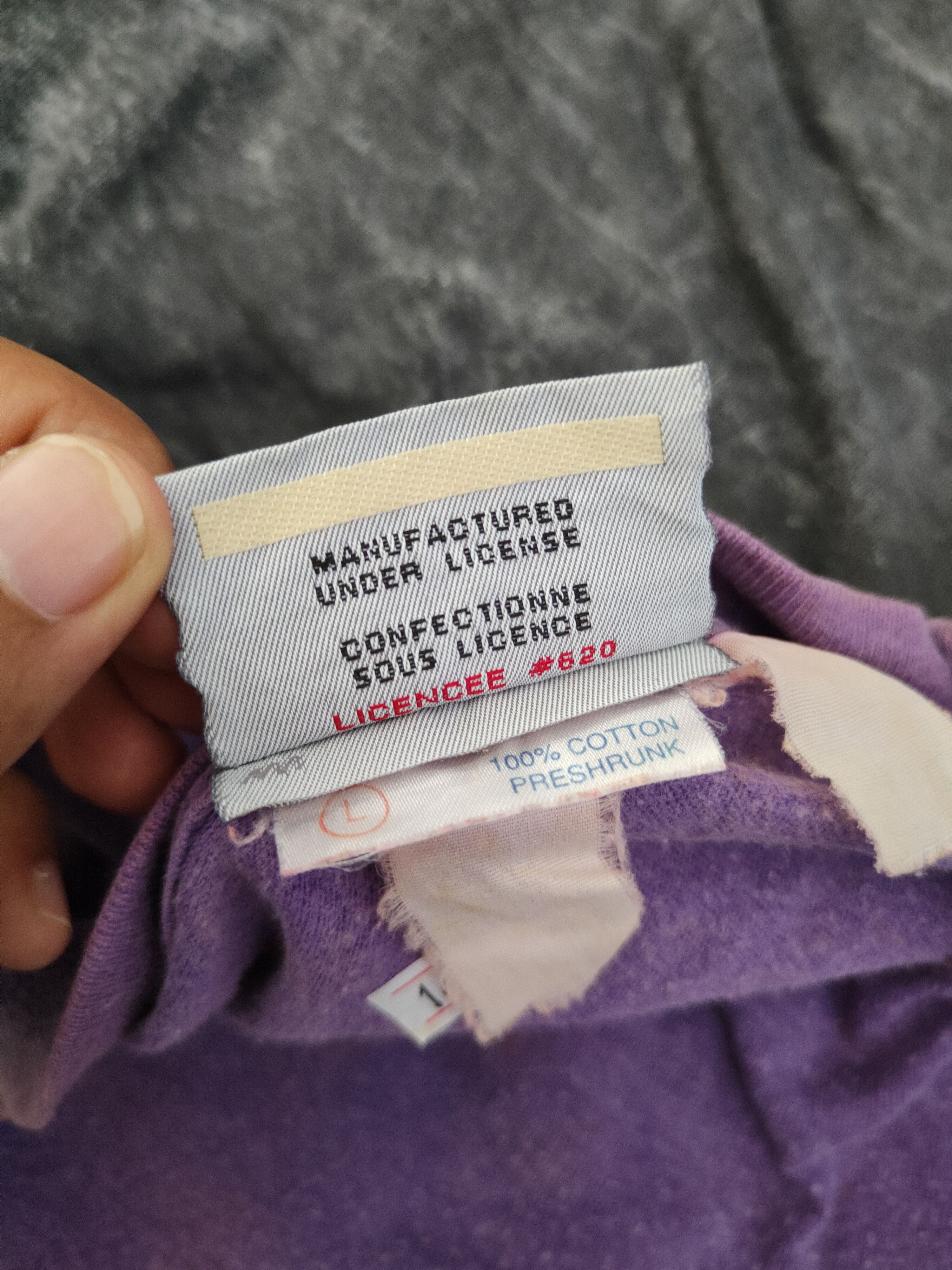 Vintage DL 80' Jimmy'z skate vintage faded Purple tee #1030 Size US L / EU 52-54 / 3 - 5 Thumbnail