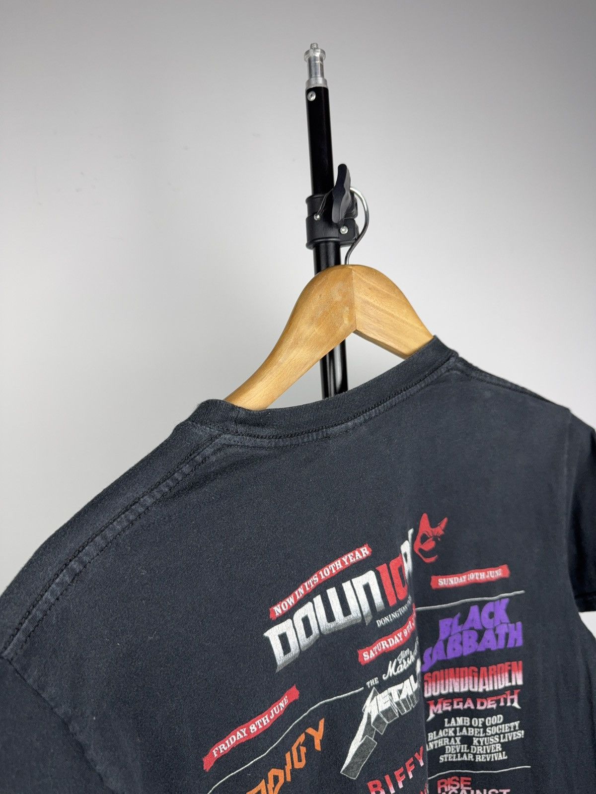 Band Tees Download Festival 2013 Band Tee Metallica Sabbath Prodigy Size US S / EU 44-46 / 1 - 9 Thumbnail