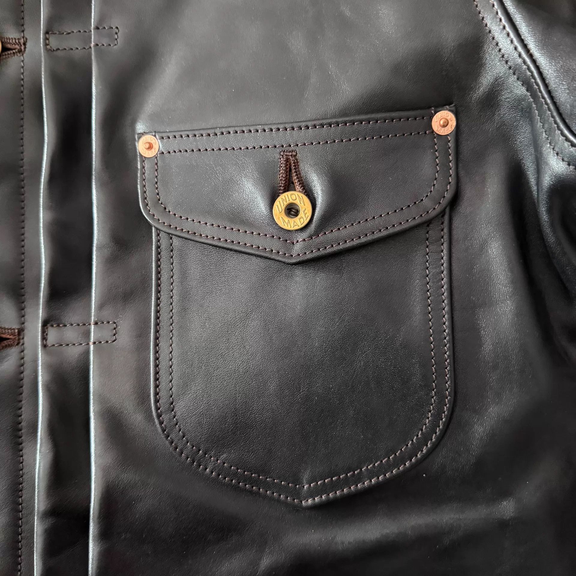 DOUBLE HELIX Double Helix Lee Cowboy Horsehide Jacket 46 Near Mint Size US S / EU 44-46 / 1 - 4 Thumbnail
