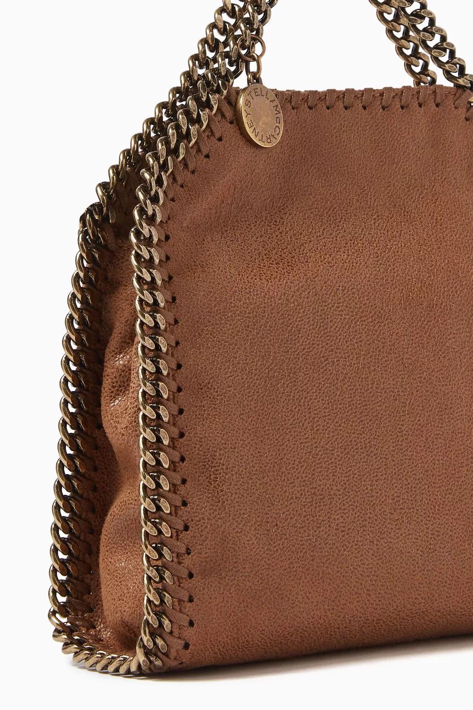 Stella McCartney o1s22i1n1024 Size: OS / Falabella Tiny Bag in Brown Size ONE SIZE - 5 Thumbnail