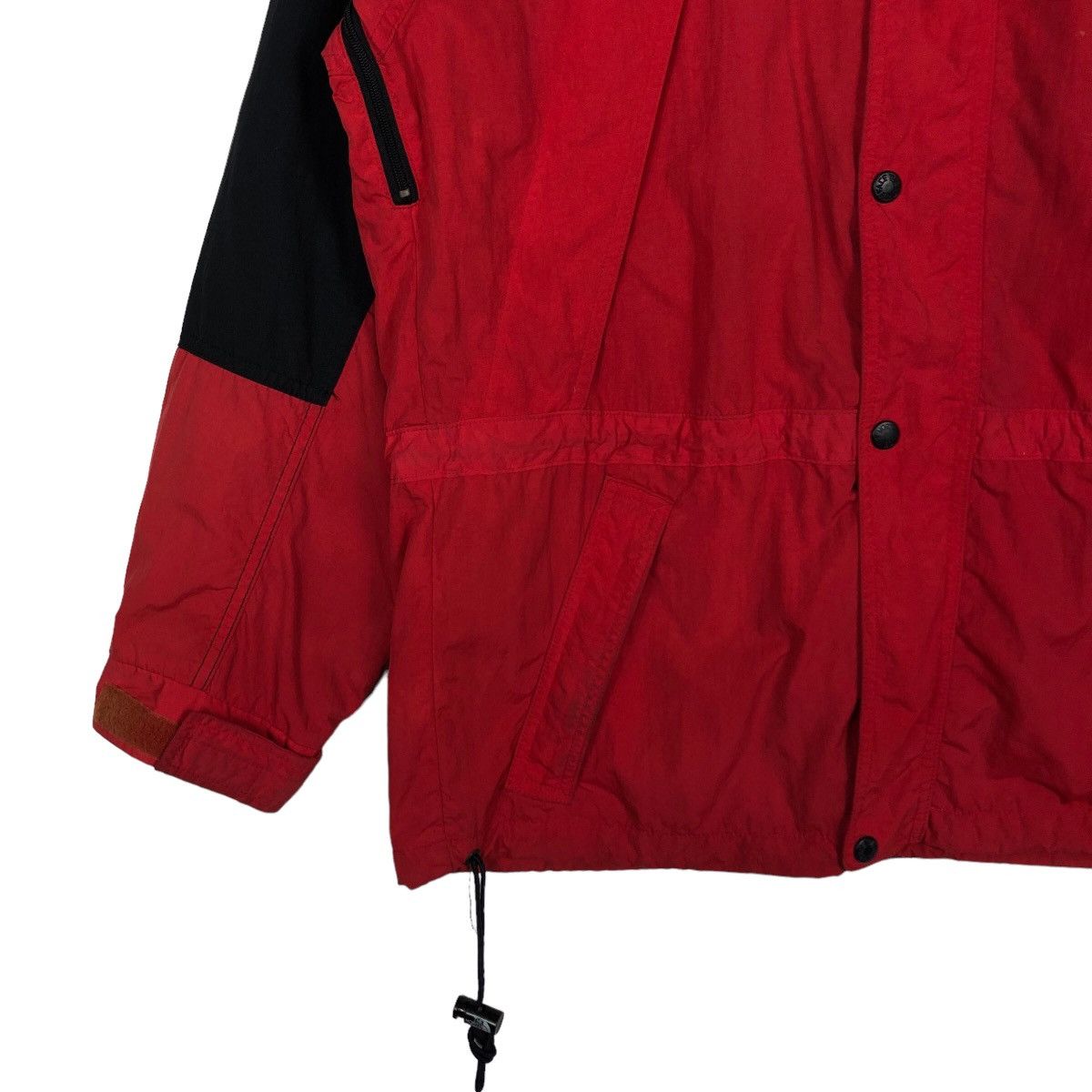 Japanese Brand 🔥Combination Red Black Rare Design Survival Jacket Big Logo Size US L / EU 52-54 / 3 - 3 Thumbnail