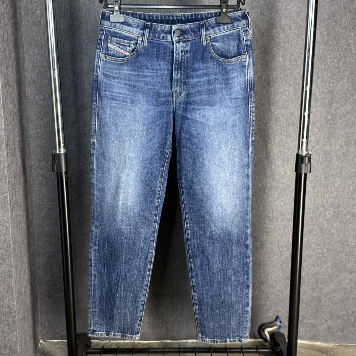 Diesel Black Gold Y2K Diesel 31x32 denim Pants leather label vintage jeans Size US 31 - 1 Thumbnail