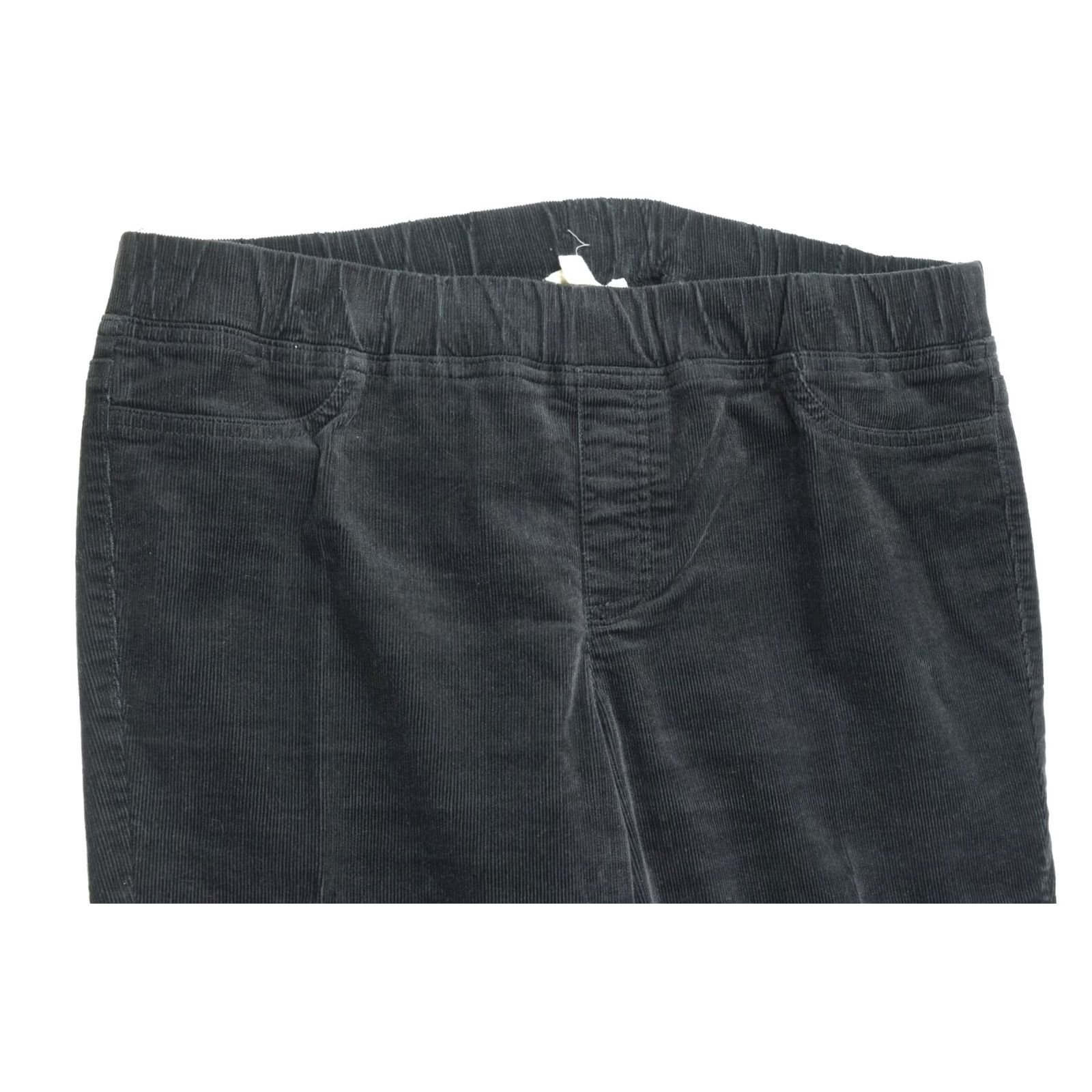 Eileen Fisher Eileen Fisher Corduroy Pants Womens Small Black Pull-On Skinny Fit Stretch Casual Pants Junior? No, keep as Women Size 28" / US 6 / IT 42 - 3 Thumbnail