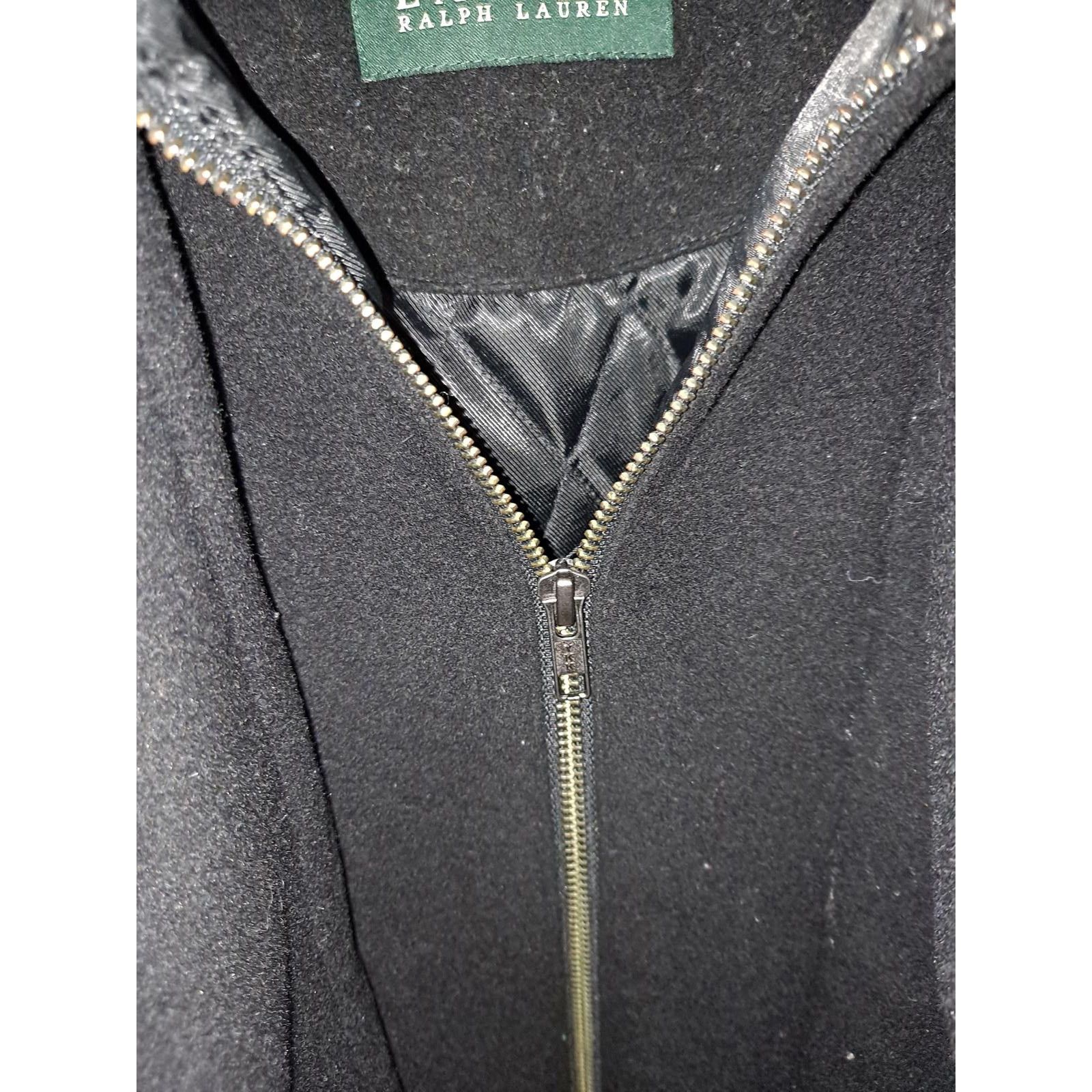 Lauren Ralph Lauren Lauren Ralph Lauren Wool Blend Overcoat with Button and Zipp Size US XL / EU 56 / 4 - 3 Thumbnail