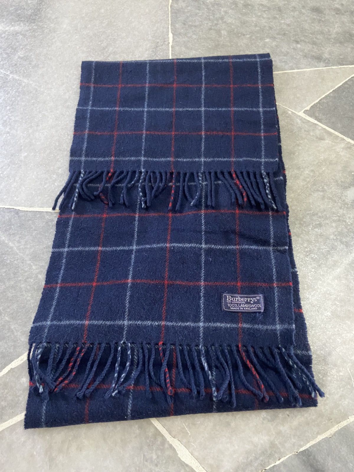 Burberry Burberry London Lambswool Muffler Scarf Size ONE SIZE - 10 Thumbnail