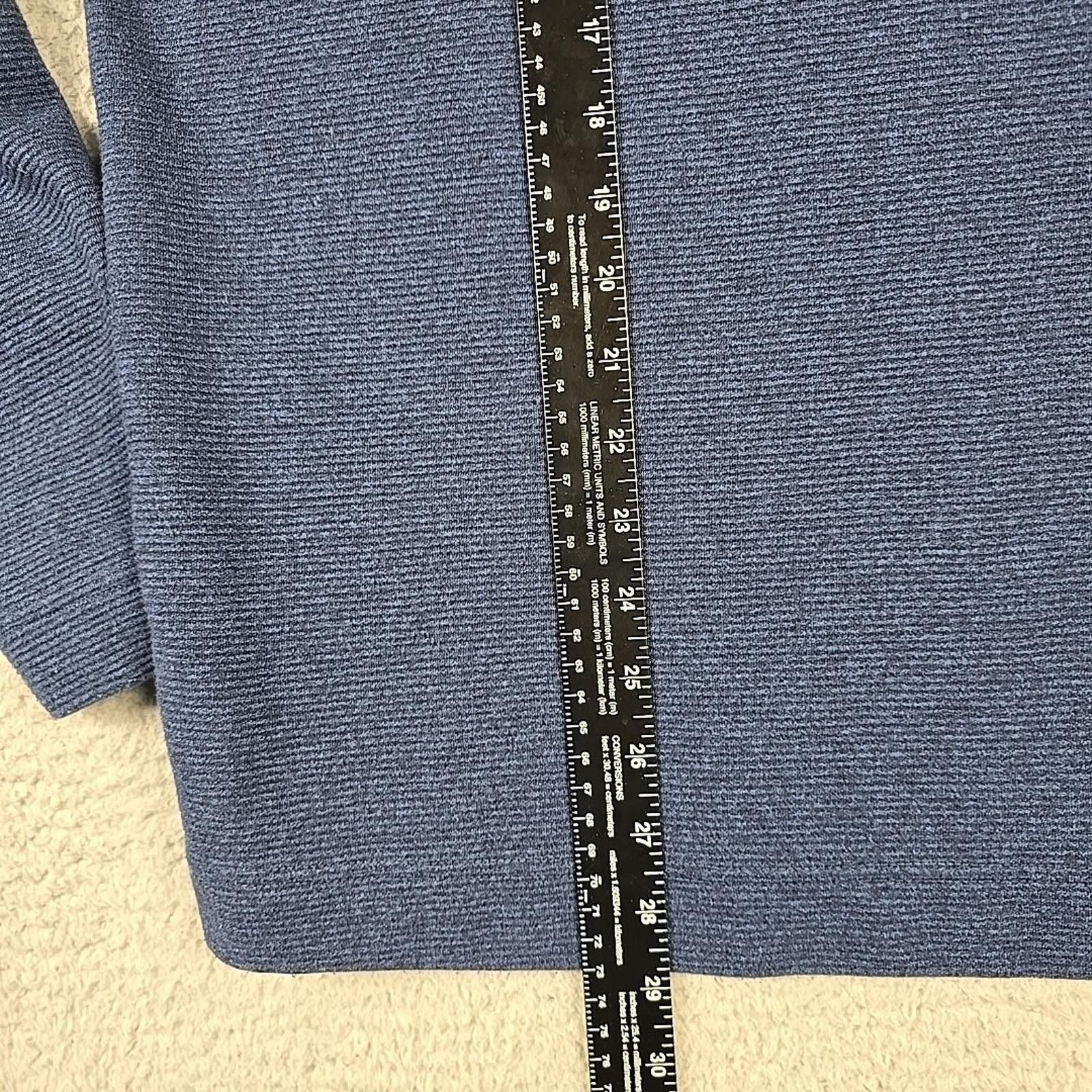 Van Heusen Van Heusen Mens Royal Sz L Navy Blue Never Pullover Size US L / EU 52-54 / 3 - 8 Thumbnail