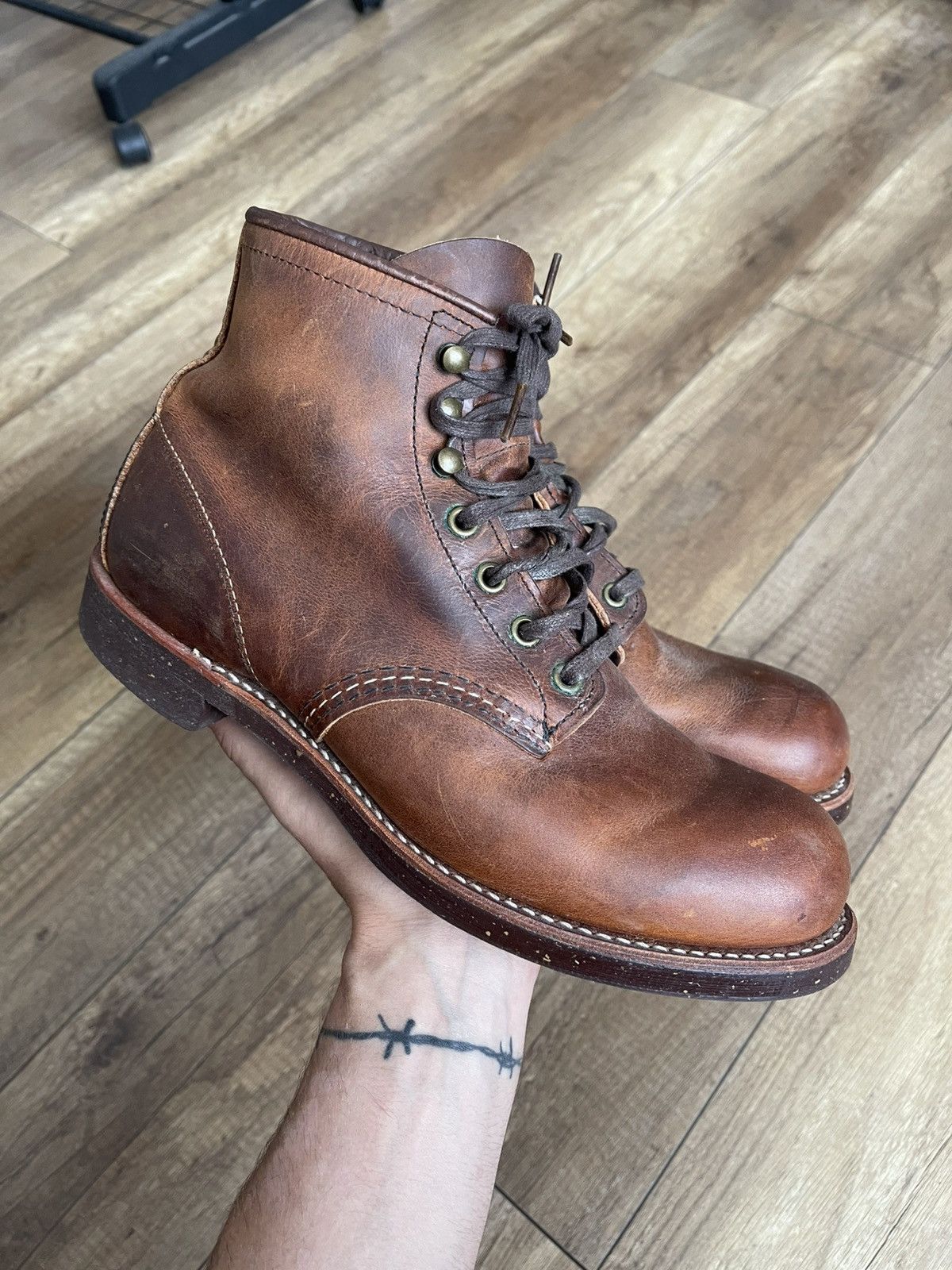 Red Wing Red Wing 2959 Blacksmith Vintage Leather Shoes Boots USA Size US 7.5 / EU 40-41 - 2 Thumbnail