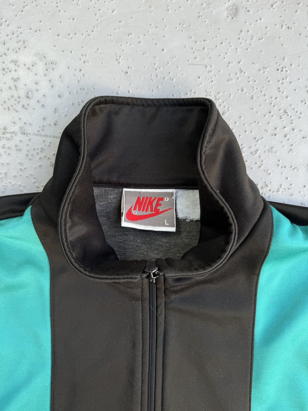 Nike 80/90’ Nike Track Vintage Drill Swoosh Jacket Size US L / EU 52-54 / 3 - 4 Thumbnail