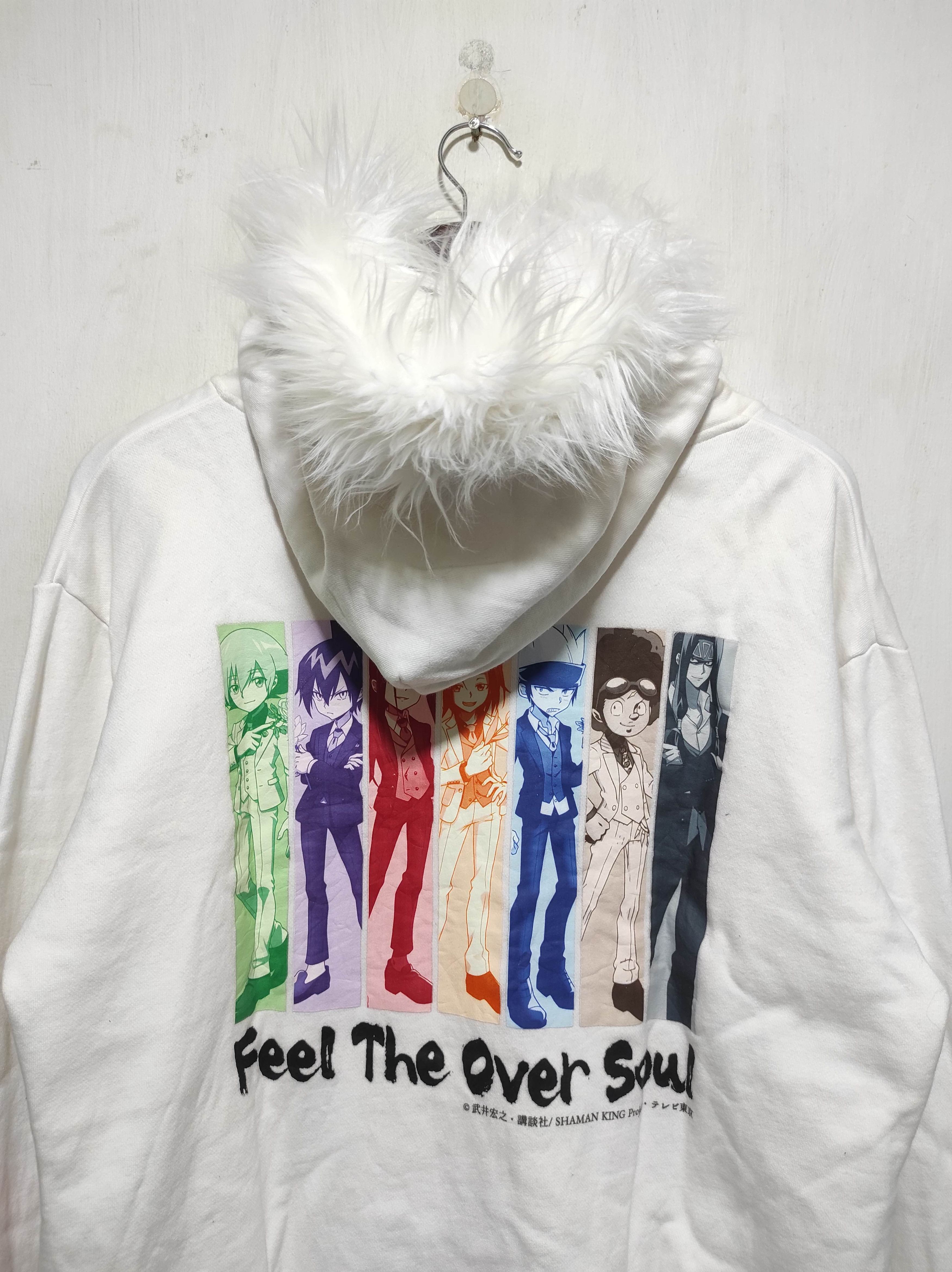 Anime Shaman King Fur hoodie IfSixWasNine LGB style Size US L / EU 52-54 / 3 - 14 Thumbnail