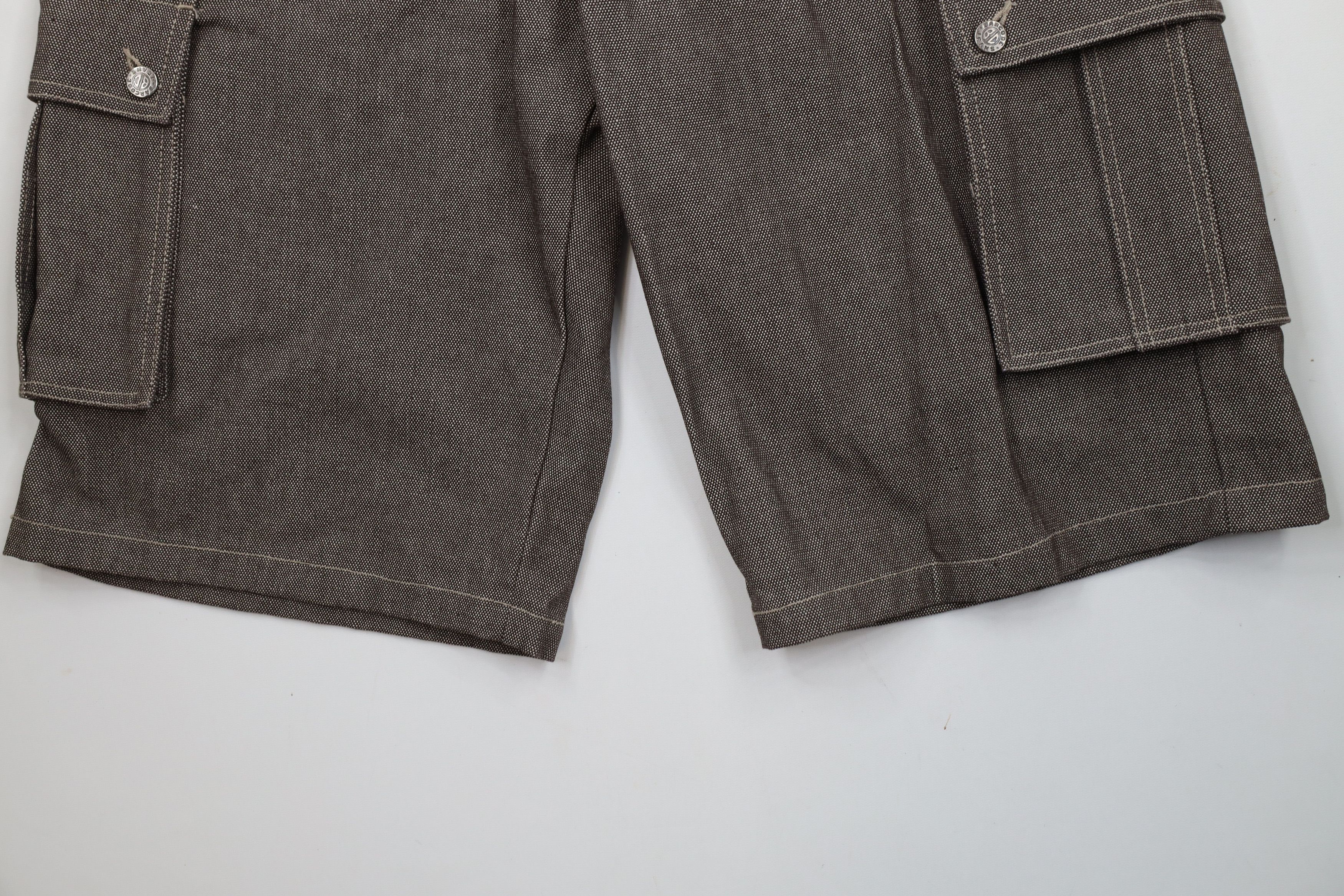 Vintage Deadstock Vintage 90s Y2K Streetwear Cargo Shorts Cotton Size US 38 / EU 54 - 4 Thumbnail