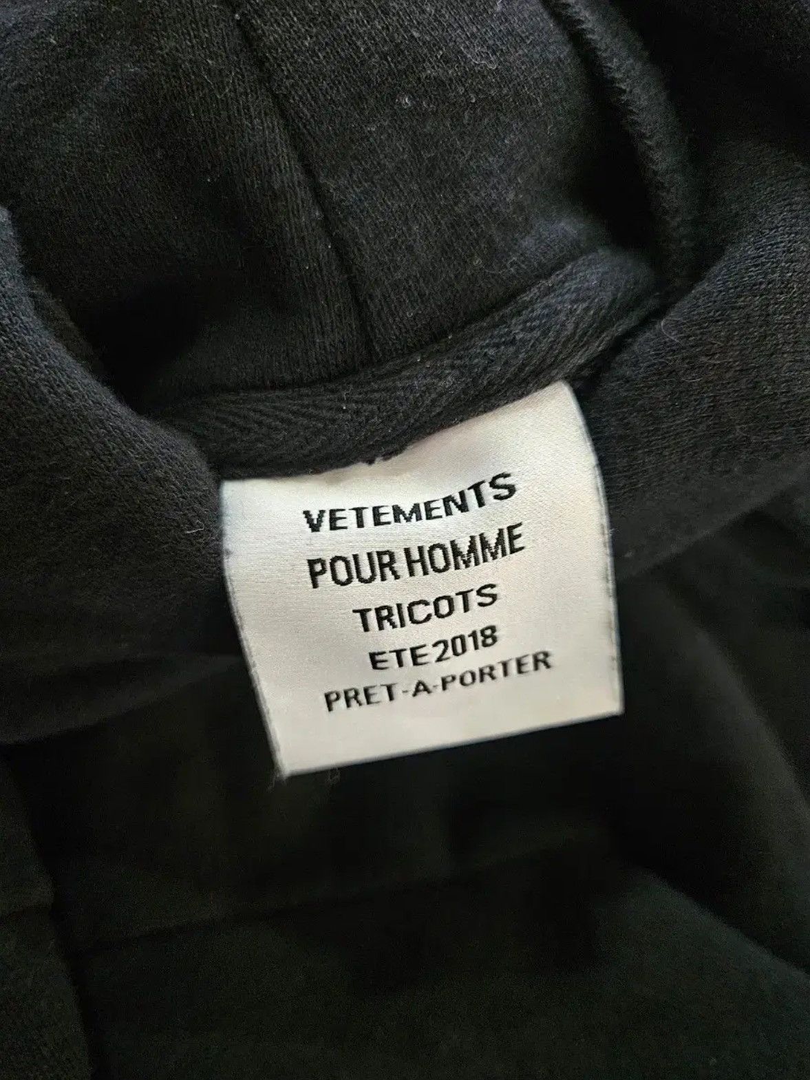 Vetements Vetements Oversized Hoodie Size US S / EU 44-46 / 1 - 3 Thumbnail