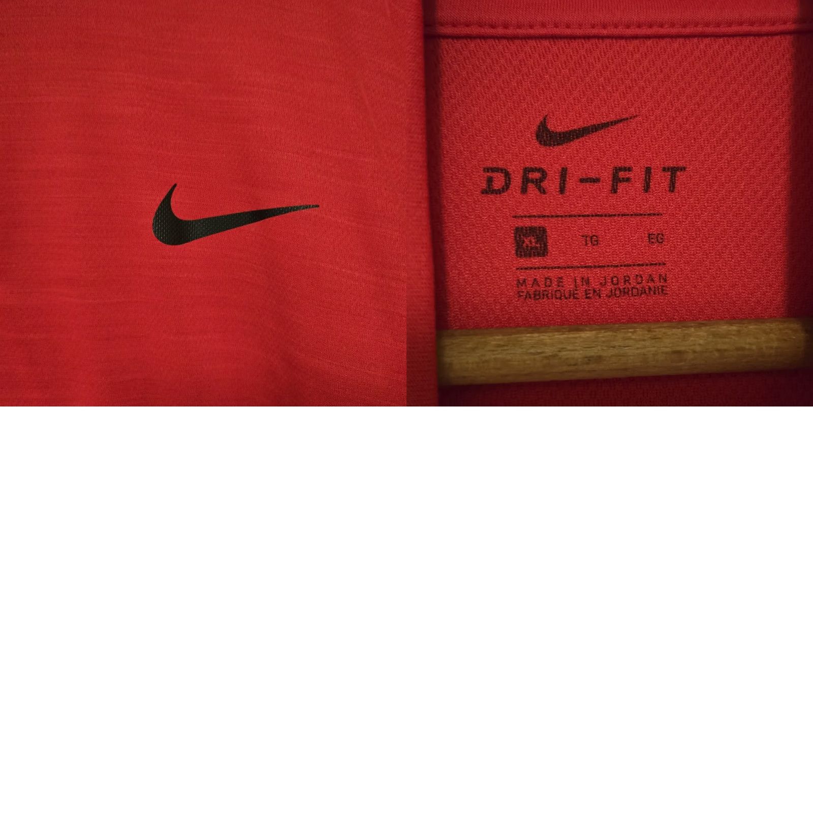 Nike Nike Training Shirt Mens Long Sleeve 1/4 Zip Pullover XL Red Size US XL / EU 56 / 4 - 8 Thumbnail
