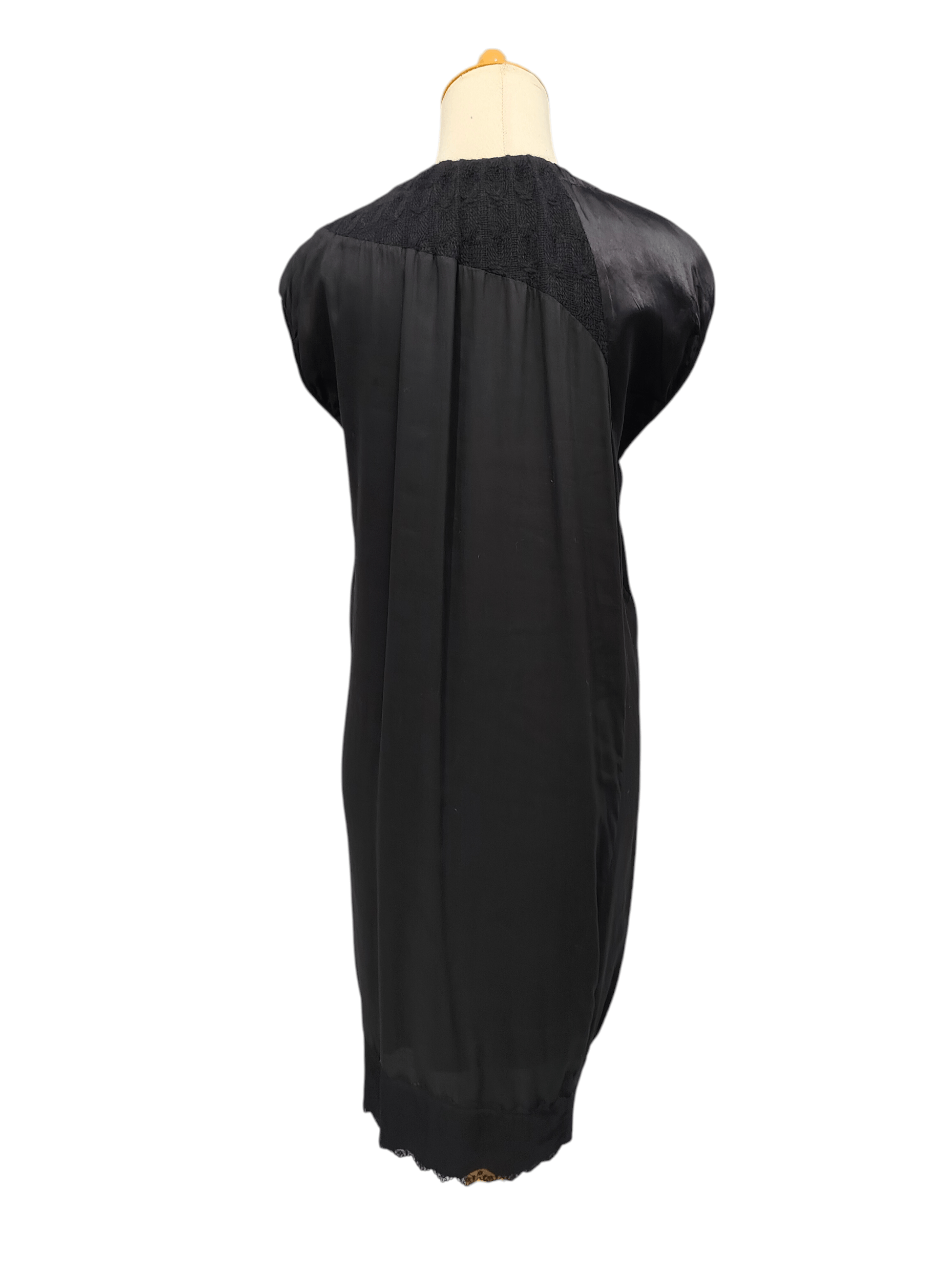 gomme 00s Gomme- Archive Asymmetric Mixed Draped Cocoon Dress Size L / US 10 / IT 46 - 5 Thumbnail