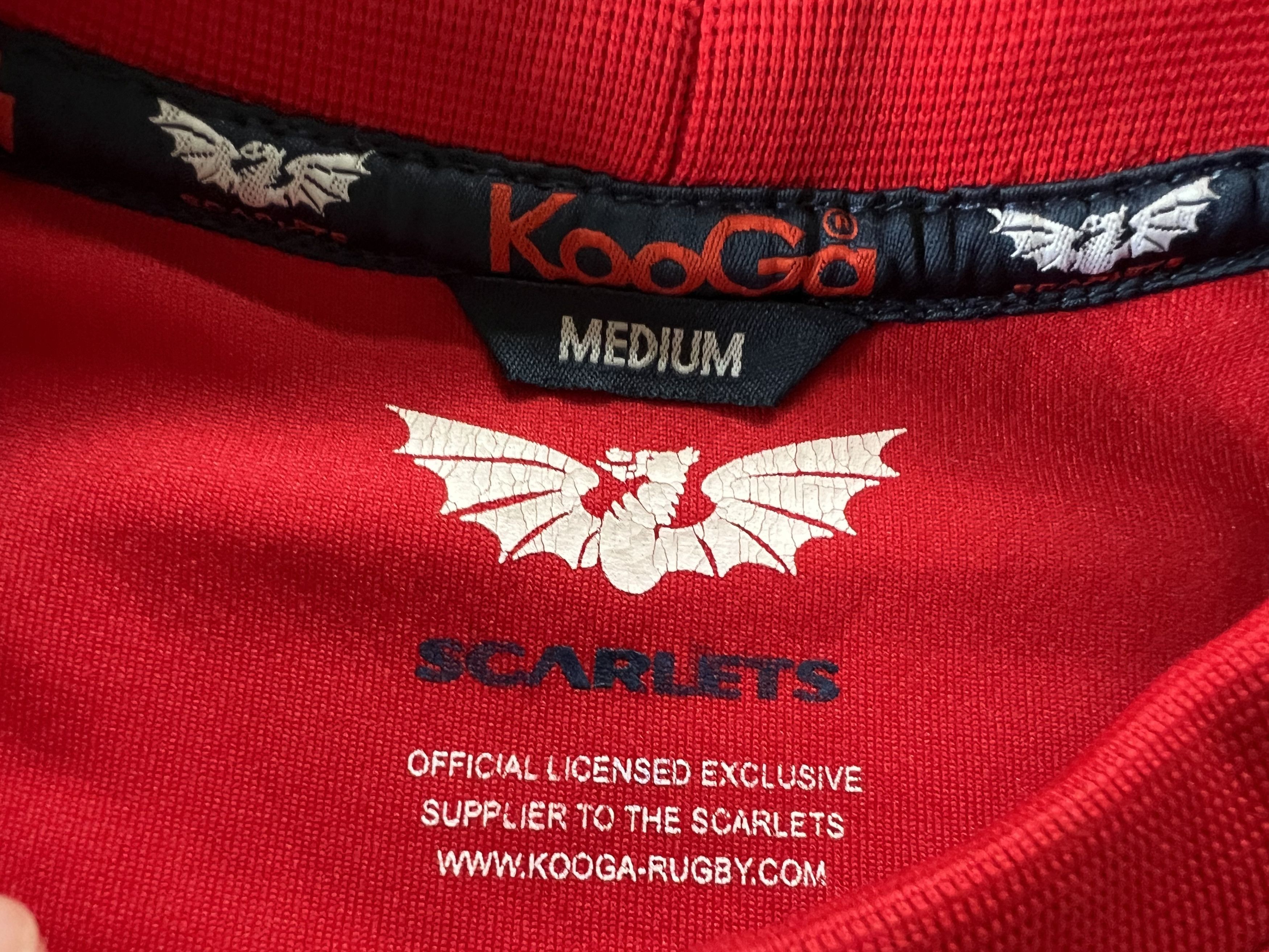 Other KooGa Scarlets Rugby Youth Jersey Shirt Size US M / EU 48-50 / 2 - 9 Thumbnail