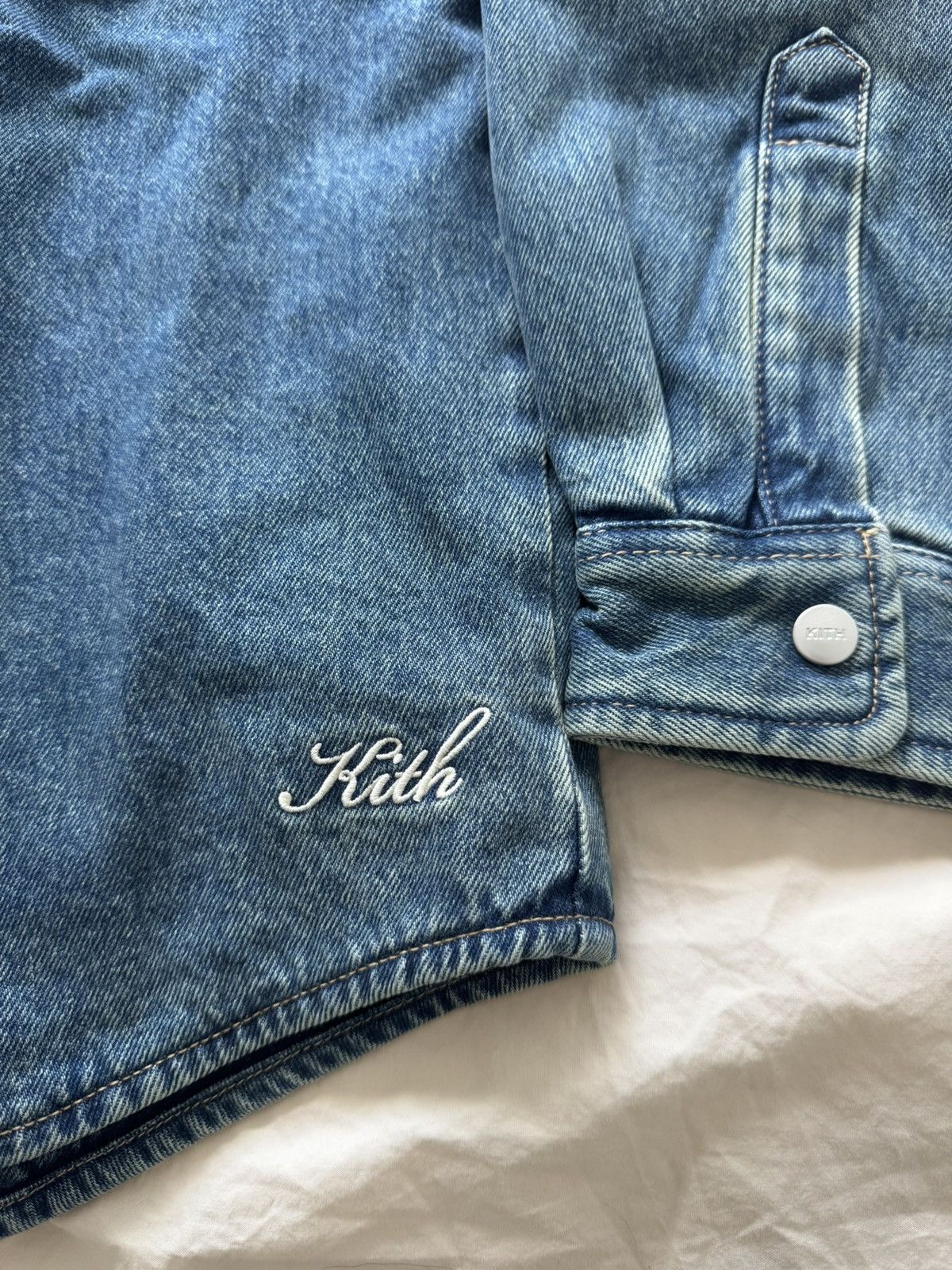 Kith Kith Denim Apollo Shirt Jacket Luka Wash (Size XL) Size US XL / EU 56 / 4 - 6 Thumbnail