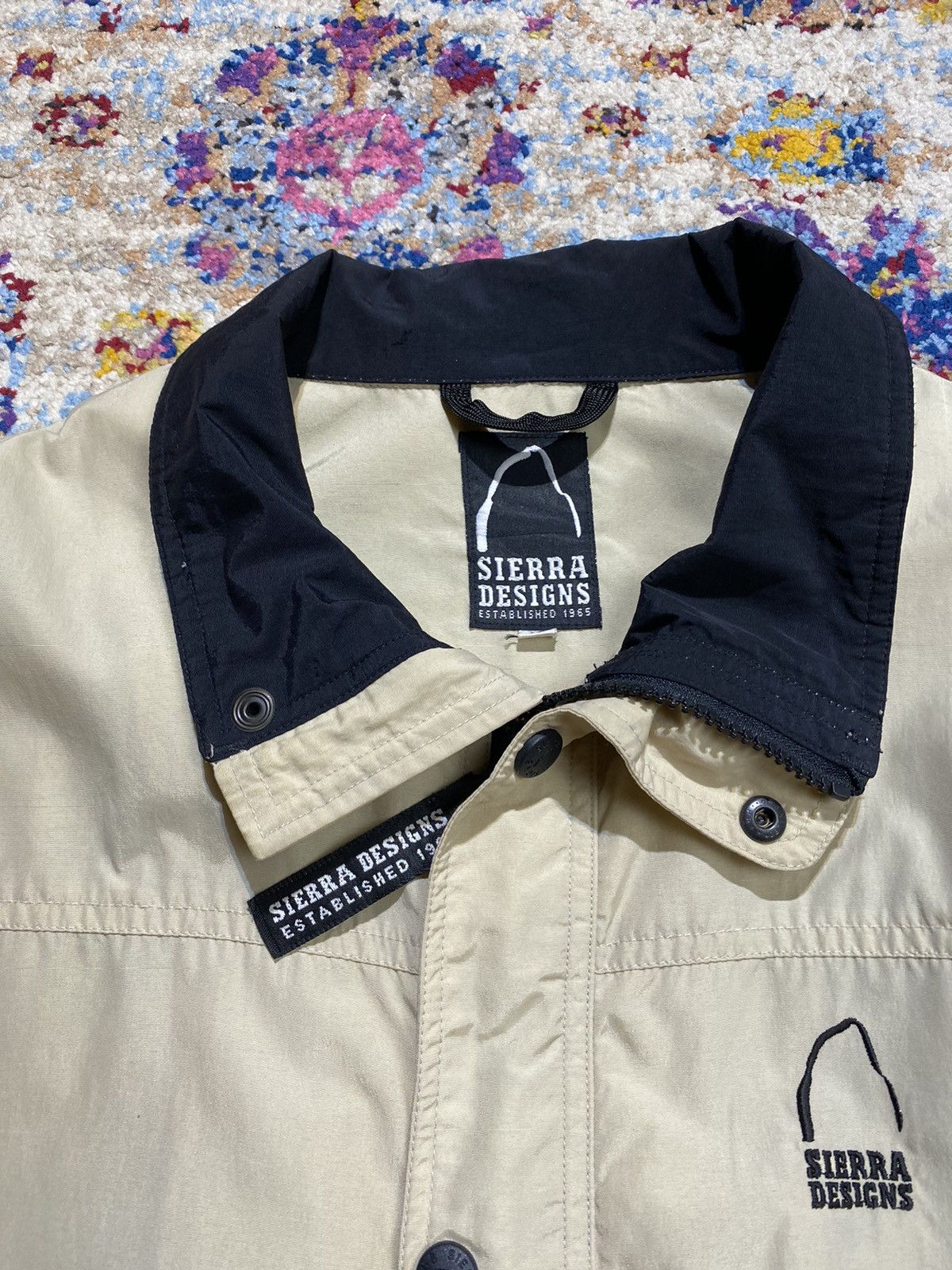 Sierra Designs × Vintage VTG 90S SIERRA DESIGN NYLON OG LIGHT COACH JACKET Size US L / EU 52-54 / 3 - 15 Thumbnail