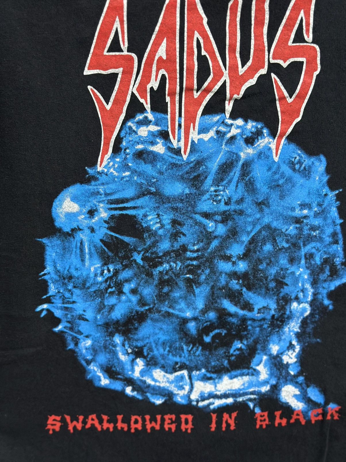 Band Tees Sadus Swallowed In Black Tee Size US M / EU 48-50 / 2 - 7 Thumbnail