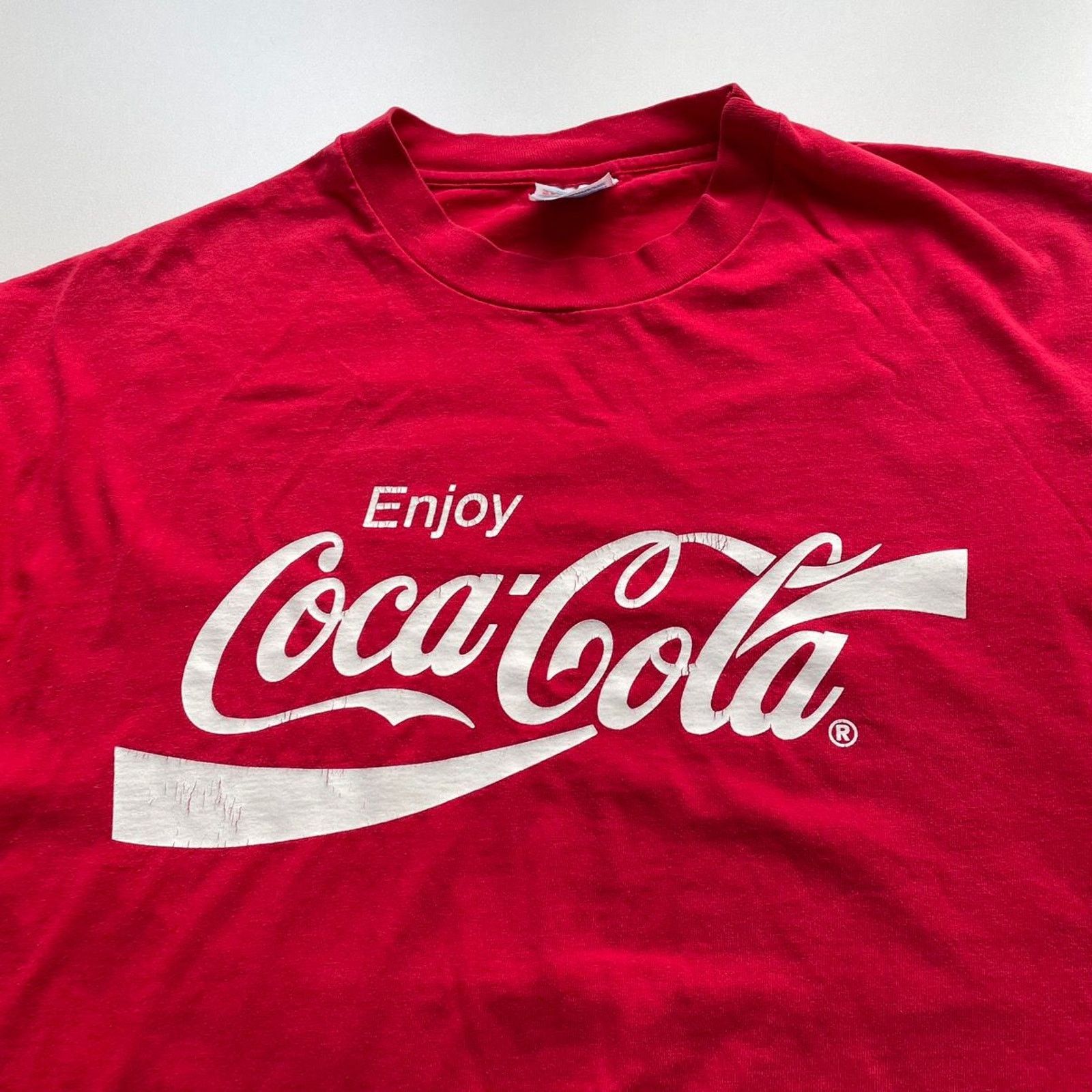 Coca Cola Vintage 90s Coca Cola Coke T Shirt XL Hanes Promo Graphic Size US XL / EU 56 / 4 - 2 Thumbnail