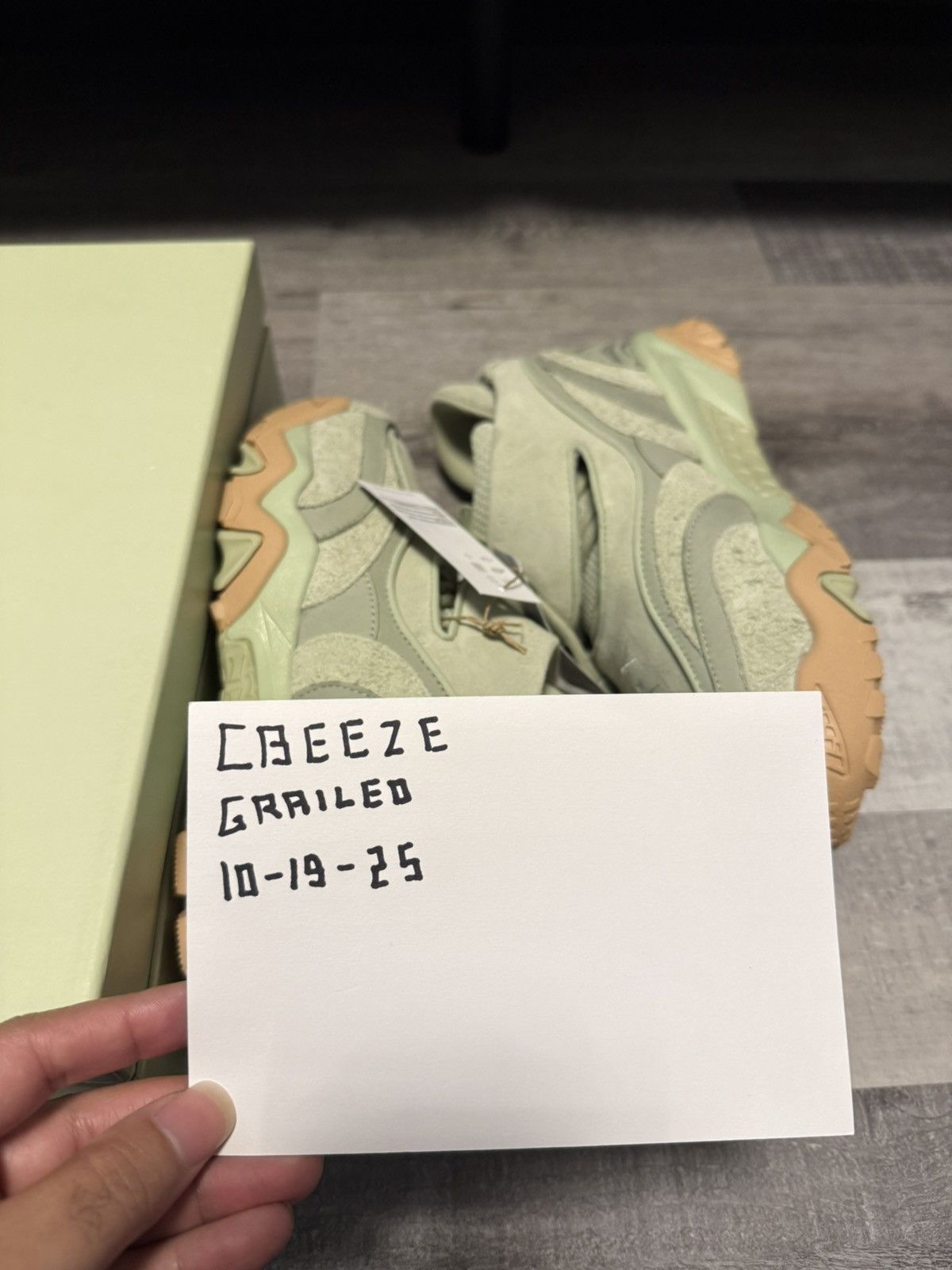 Reebok Reebok x Tobe Nwigwe “Chukwu” – Mint | Size 9 Size US 9 / EU 42 - 2 Thumbnail