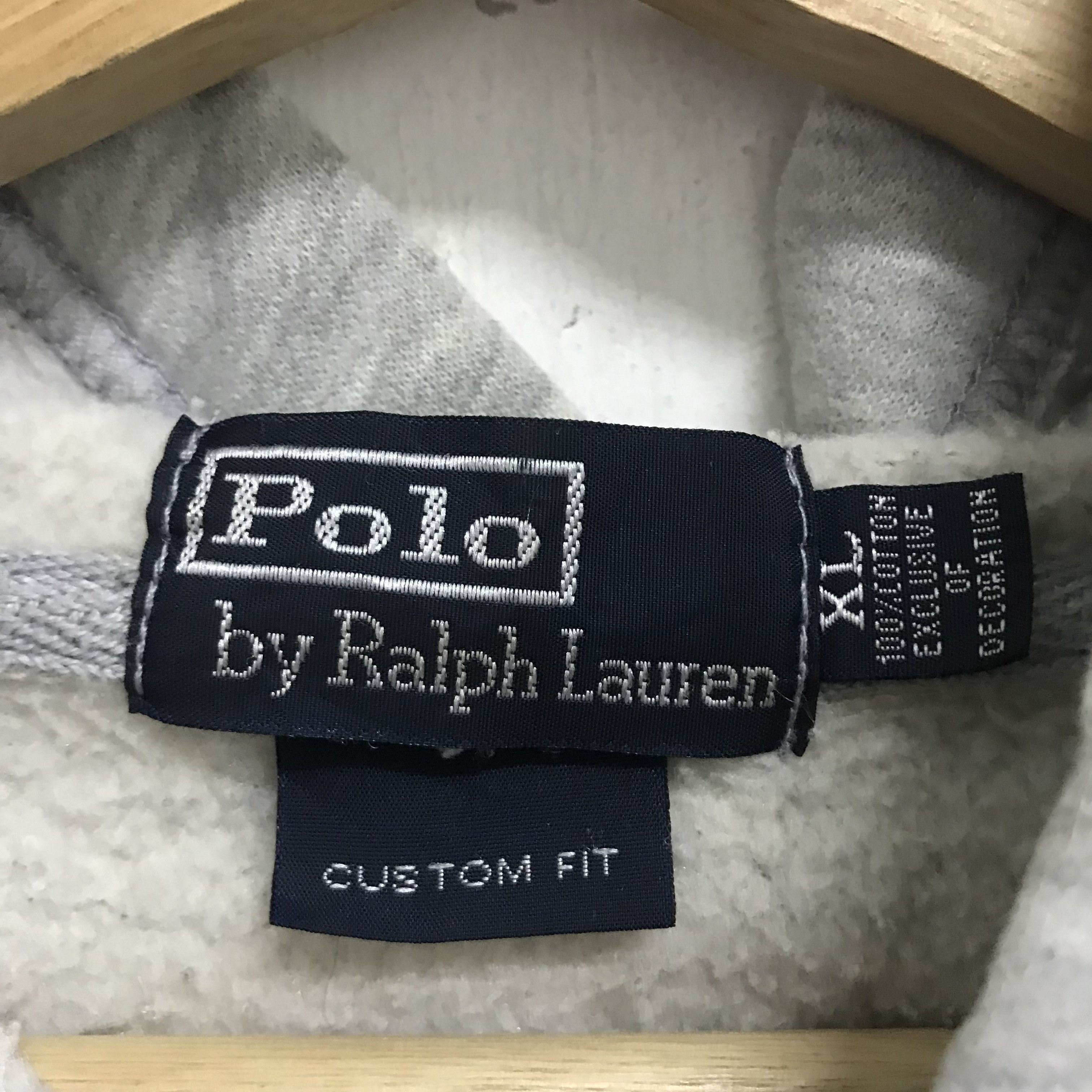 Polo Ralph Lauren Vintage 90s Polo Ralph Lauren Blue Sweatshirt - 1206 Size US L / EU 52-54 / 3 - 12 Thumbnail