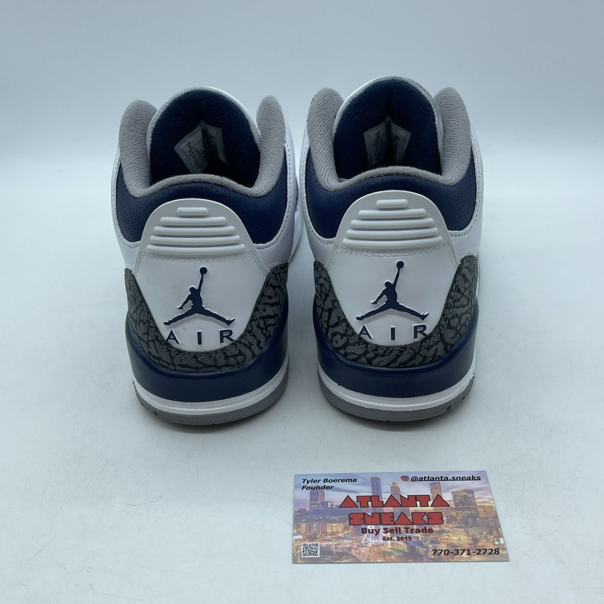 Jordan Brand Air Jordan 3 midnight navy Size US 8 / EU 41 - 3 Thumbnail