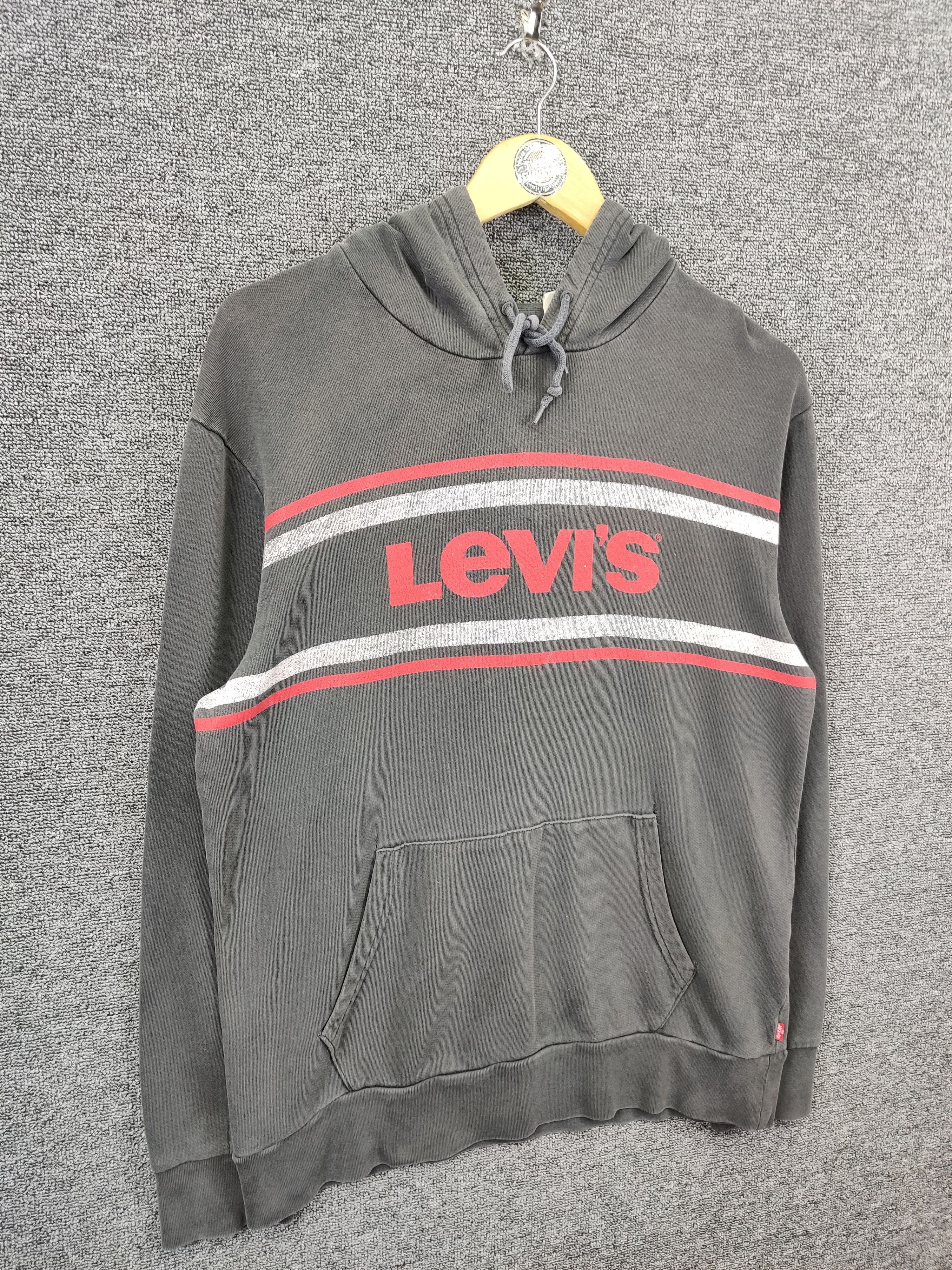 Levi's Vintage Clothing Vintage Levi's Spell Out Pullover Hoodie Size US M / EU 48-50 / 2 - 5 Thumbnail