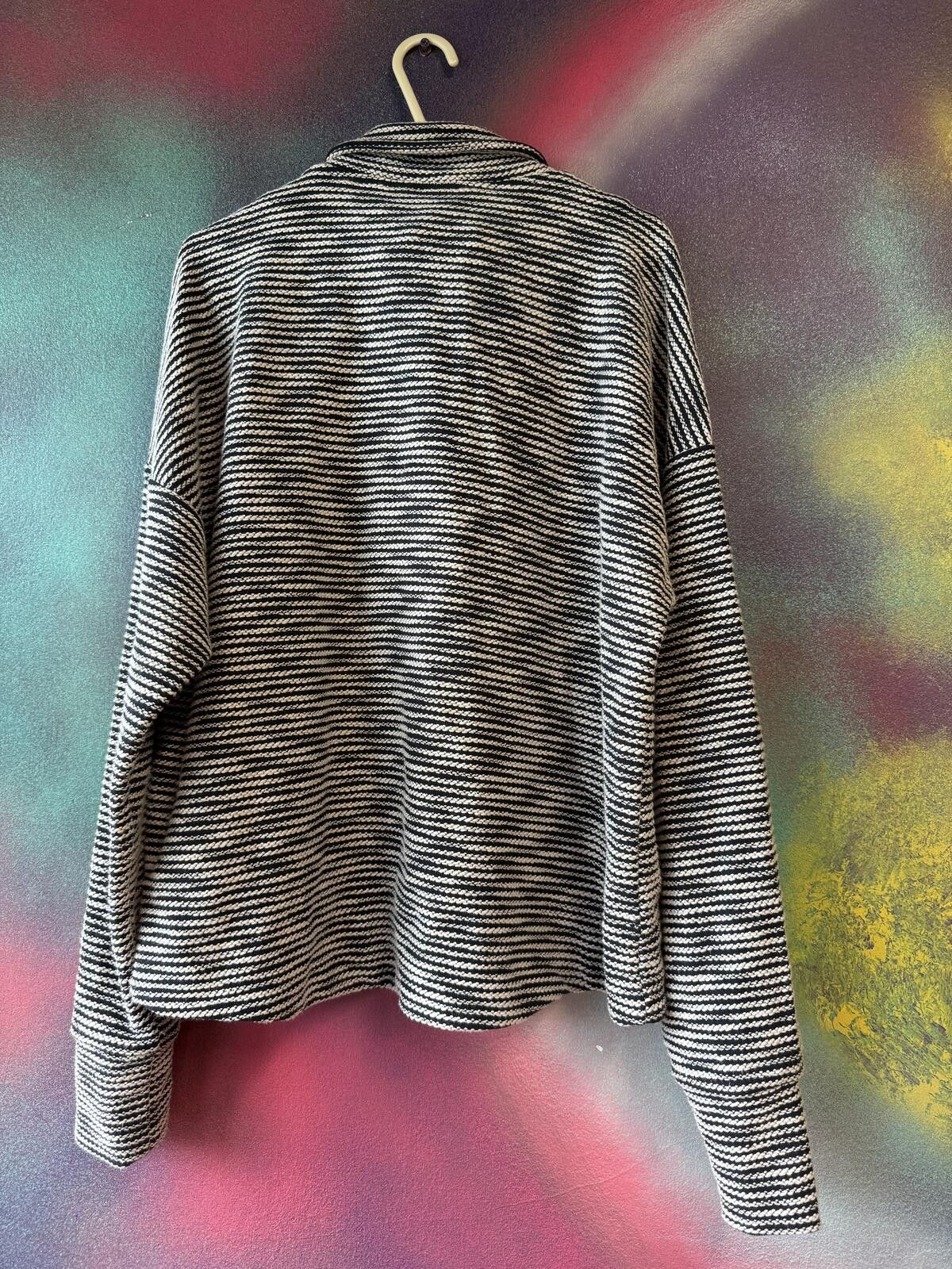 Other Sweaty Betty Rest Up Half Zip Striped Pullover Sweatshirt Size US M / EU 48-50 / 2 - 4 Thumbnail