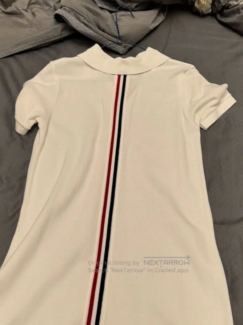 Thom Browne Thom Browne White Polo Dress . Size M / US 6-8 / IT 42-44 - 3 Thumbnail